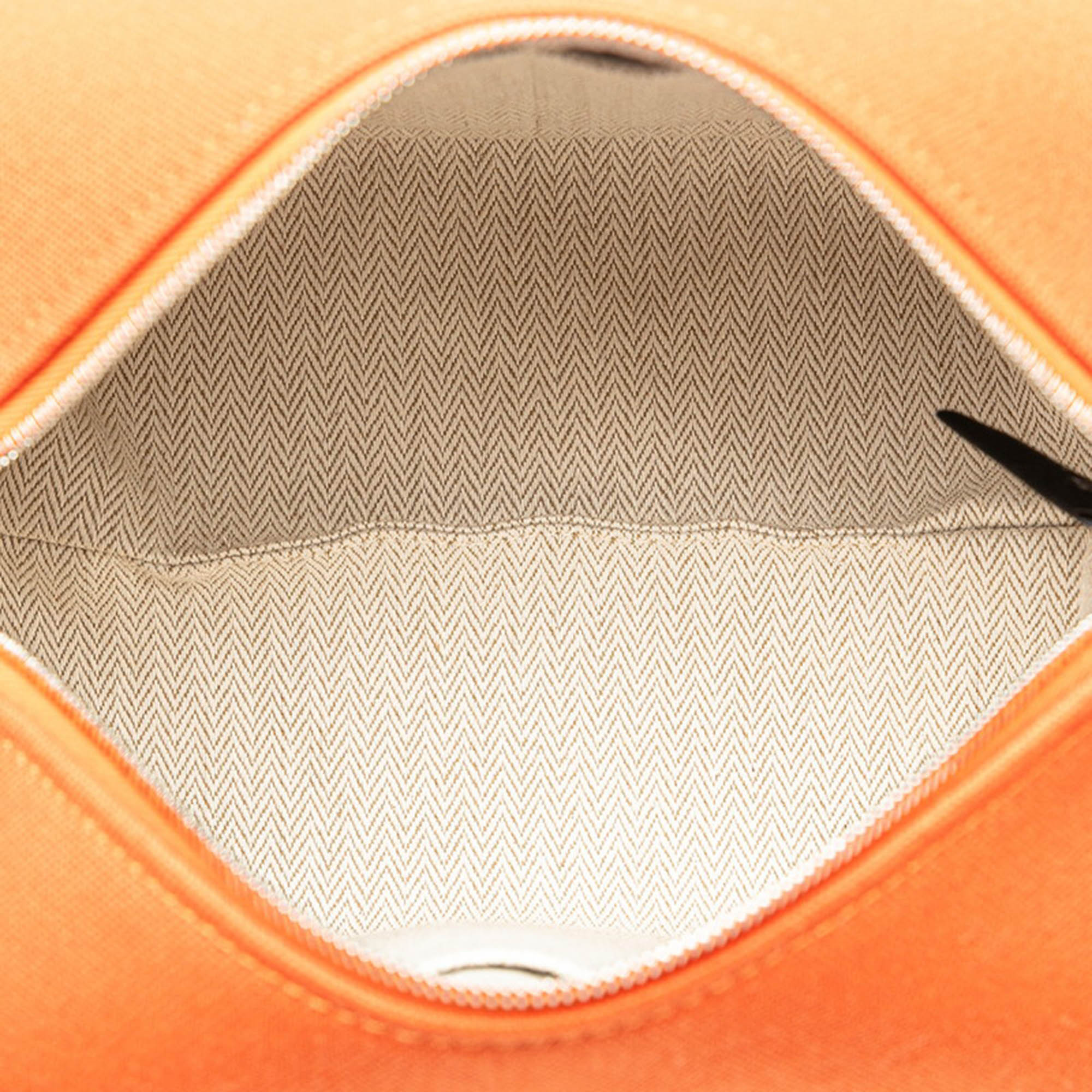 Hermes Red Cotton Handbag Pouch 