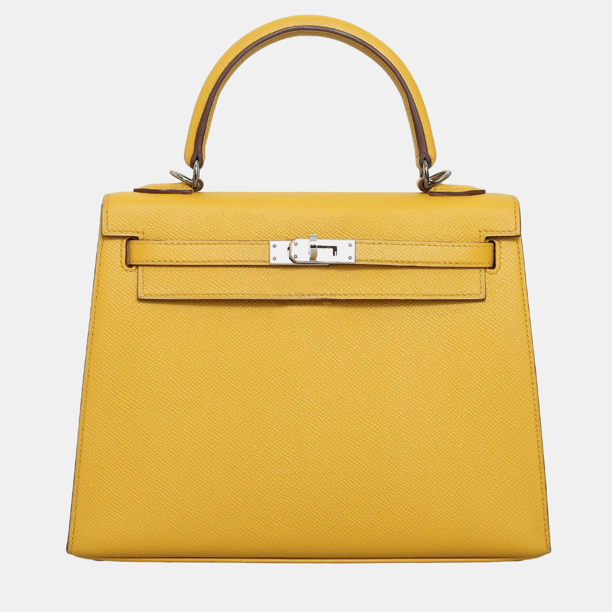 

Hermes Kelly 25 Epsom Sellier Bag, Yellow