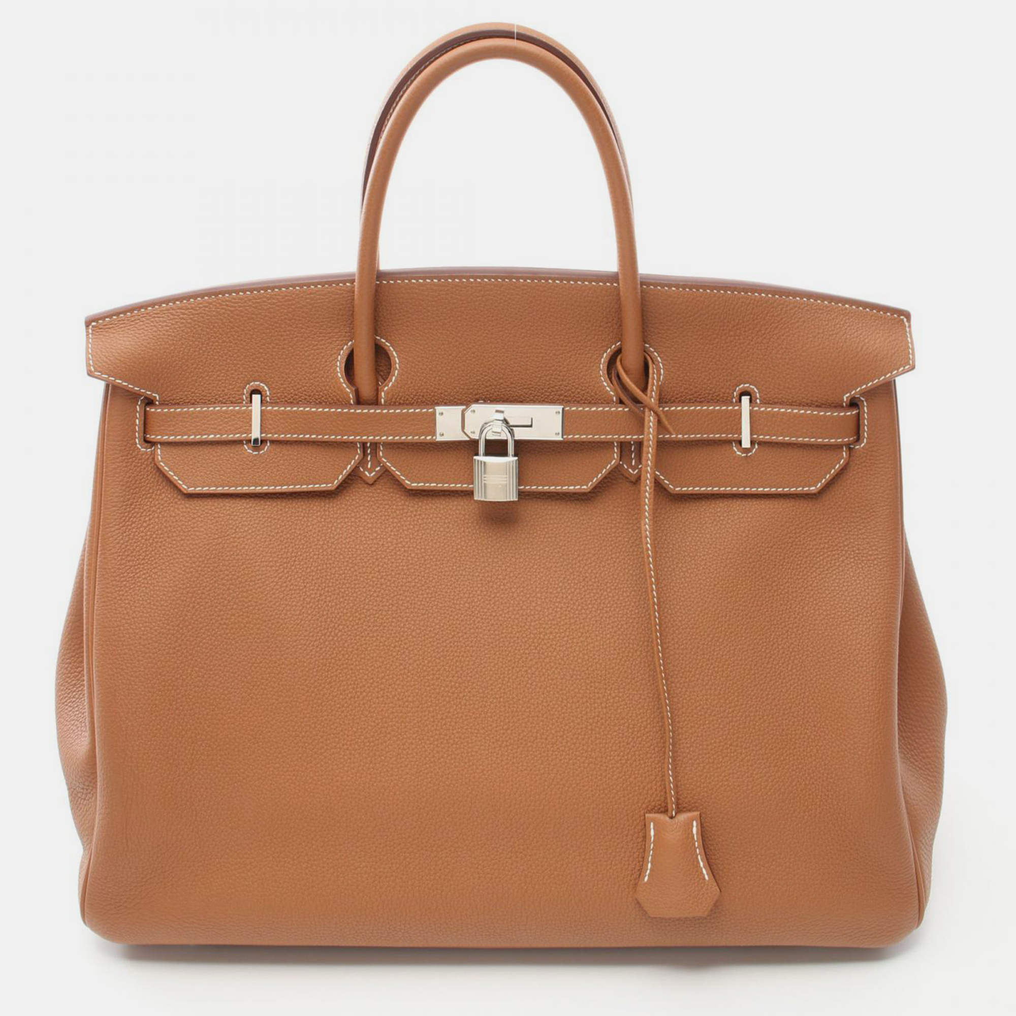 

Hermes Brown Togo Leather Birkin 40 Tote Bag