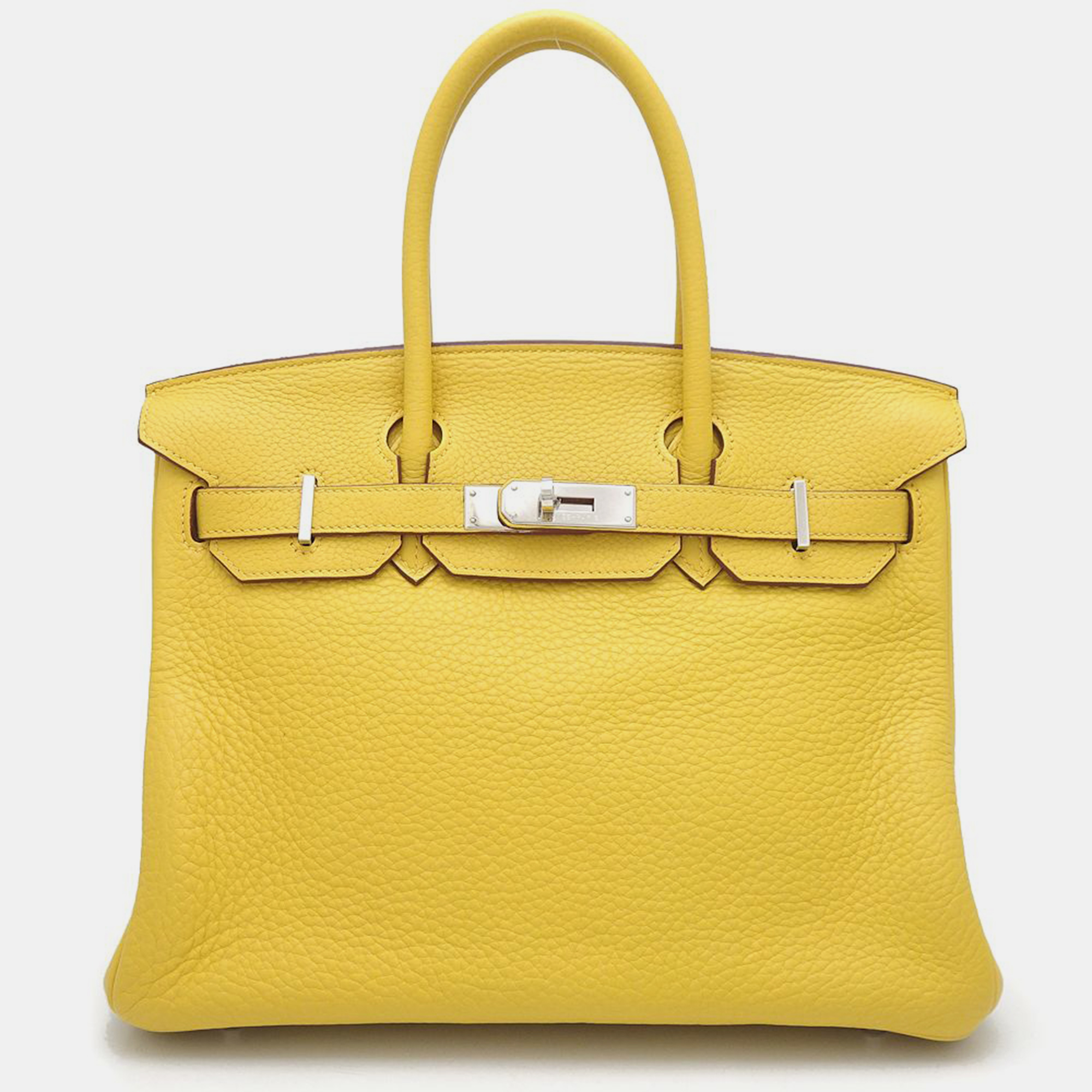 

Hermes Yellow Togo Leather Birkin 30 Handbag