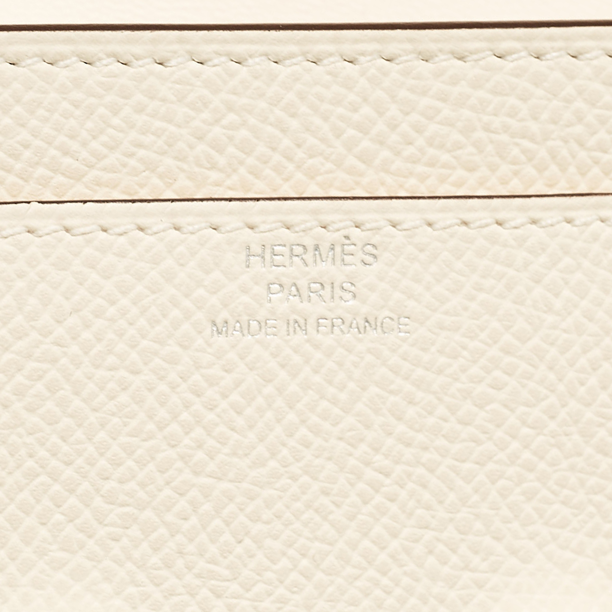 Hermès Nata Epsom Leather Constance Long To Go Wallet 