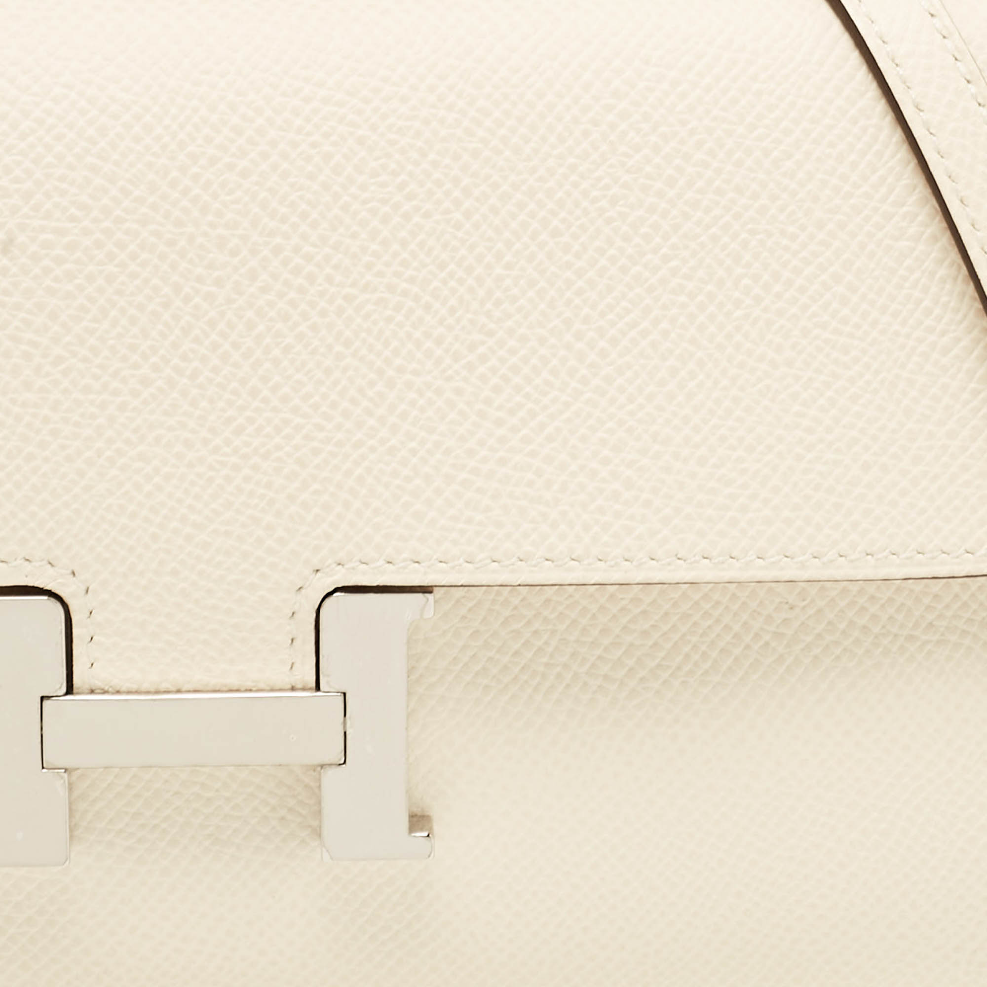 Hermès Nata Epsom Leather Constance Long To Go Wallet 