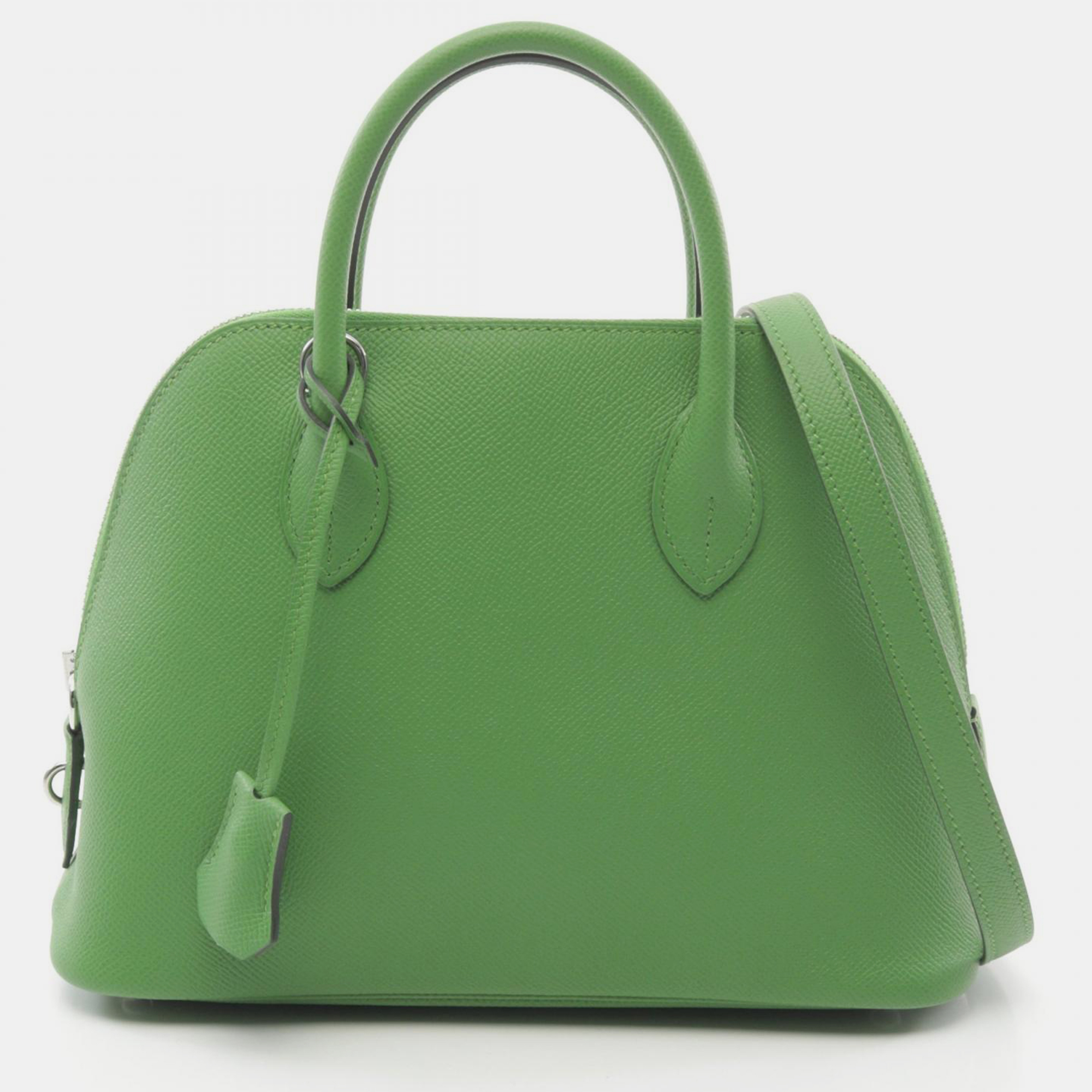 

Hermes Green Leather Bolide 1923 Handbag