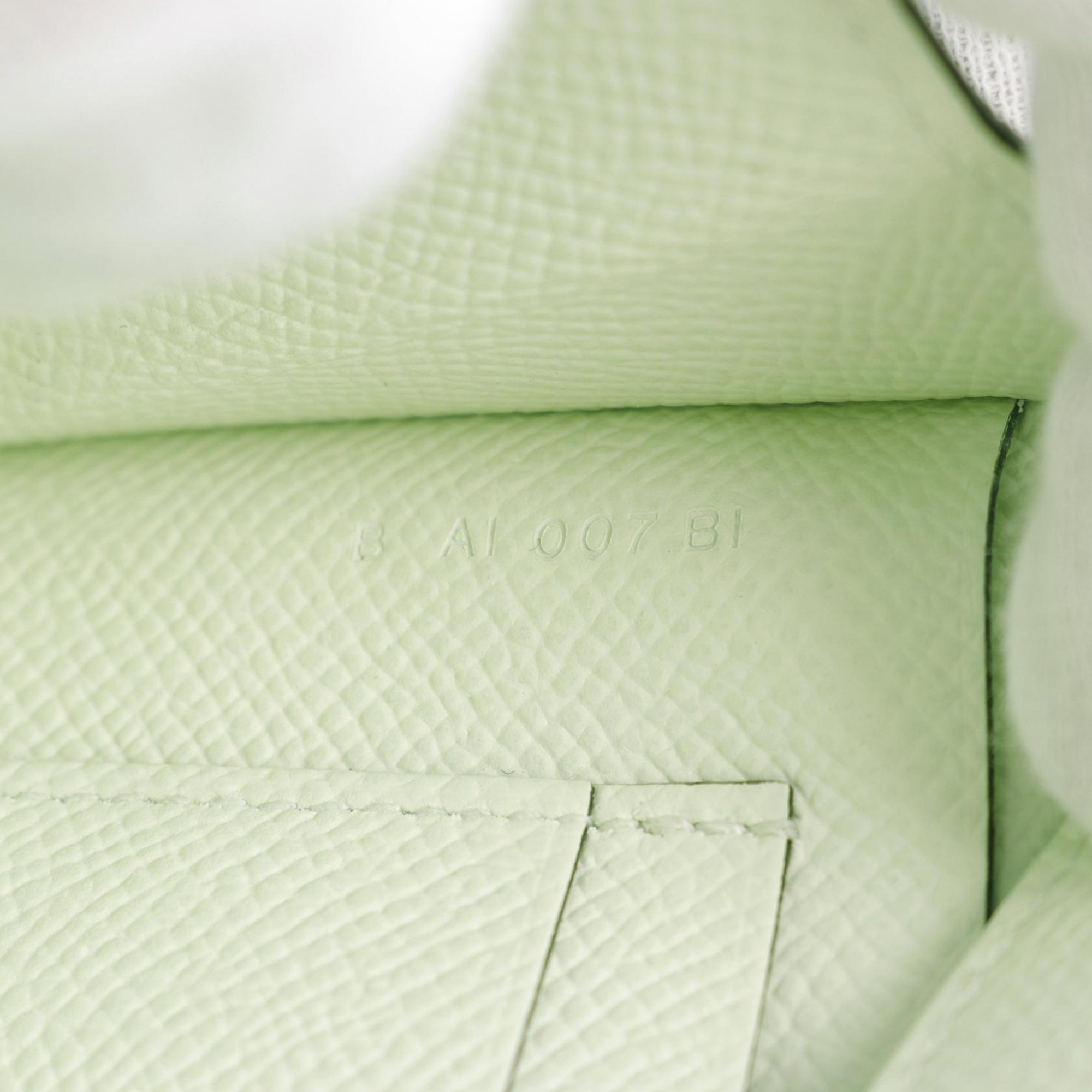 Hermes Green Leather  Crossbody Bag 