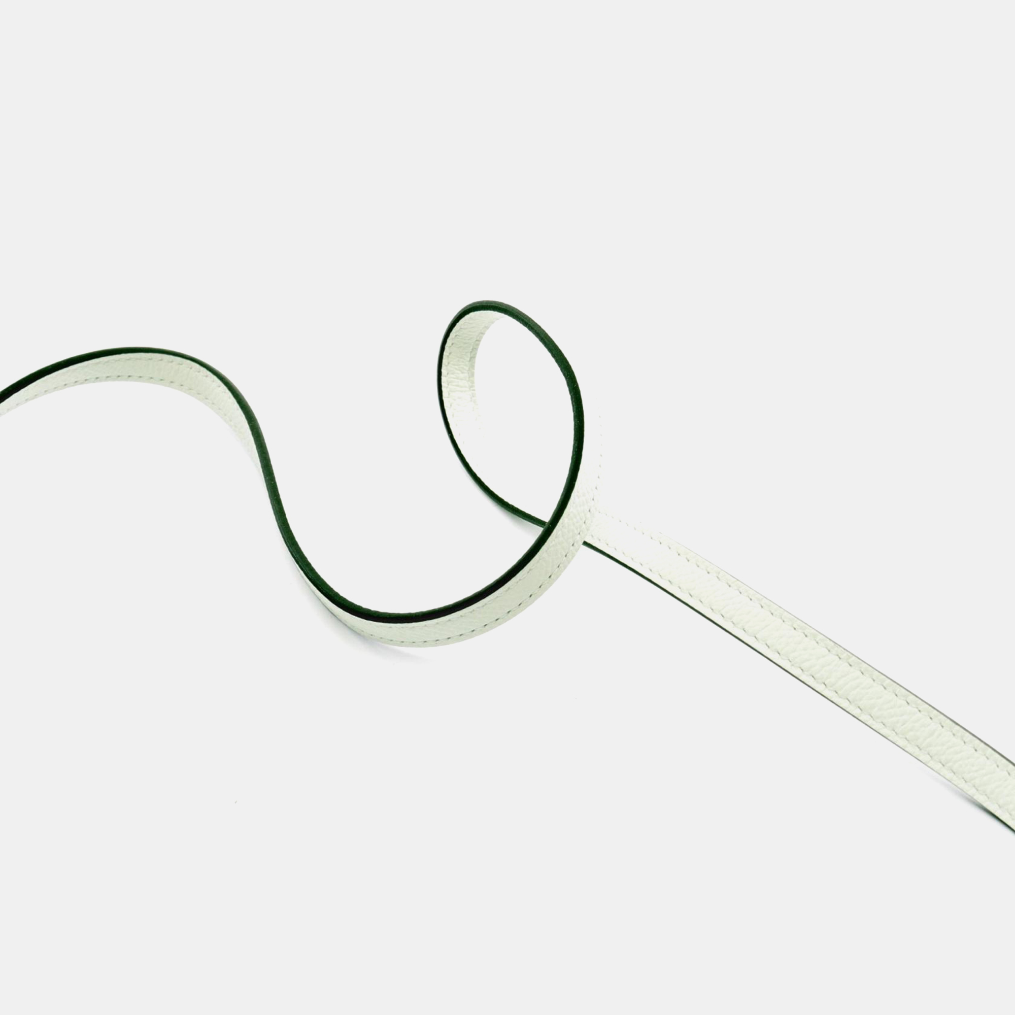 Hermes Green Leather  Crossbody Bag 