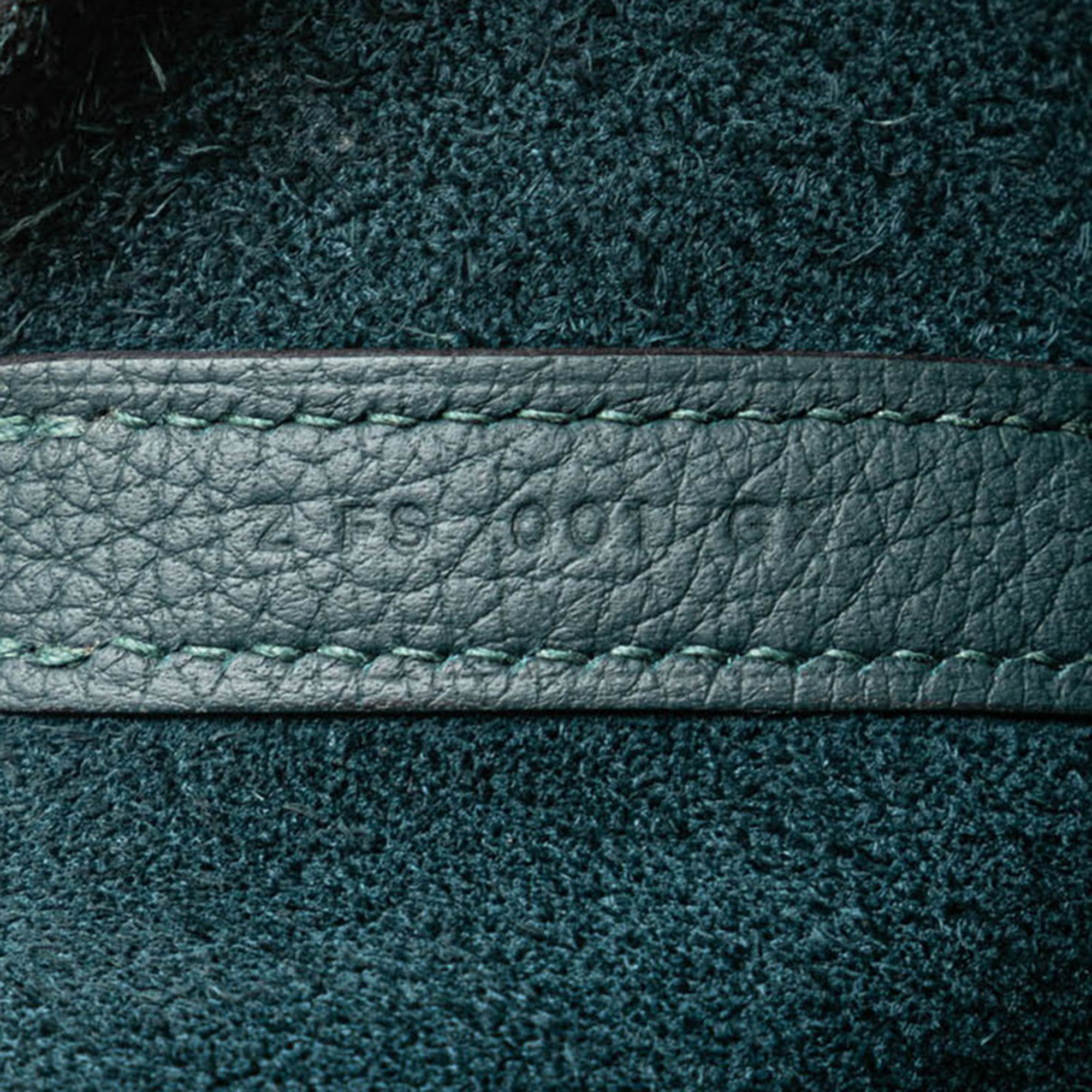 Hermes Green Leather Picotin Lock MM Handbag 