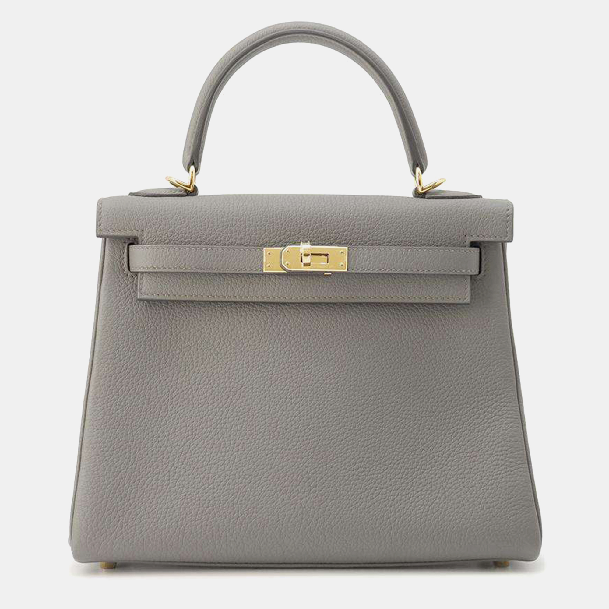 

Hermes Retourne Etain Togo Leather Size, Grey