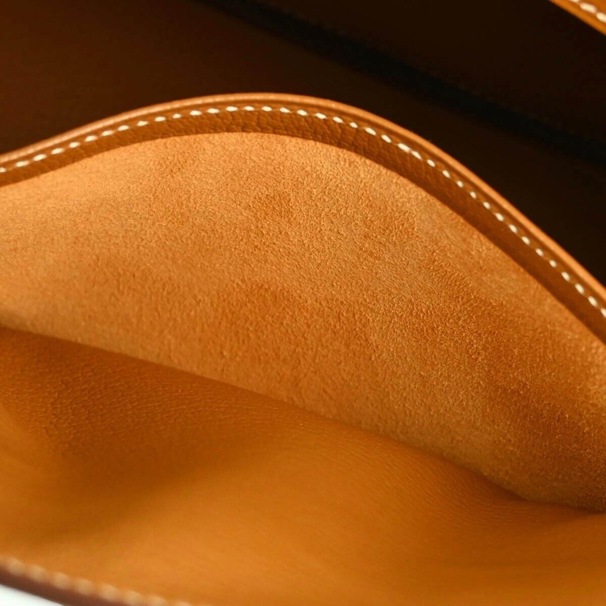 Hermes Gold Togo Birkin 25 Handbag 