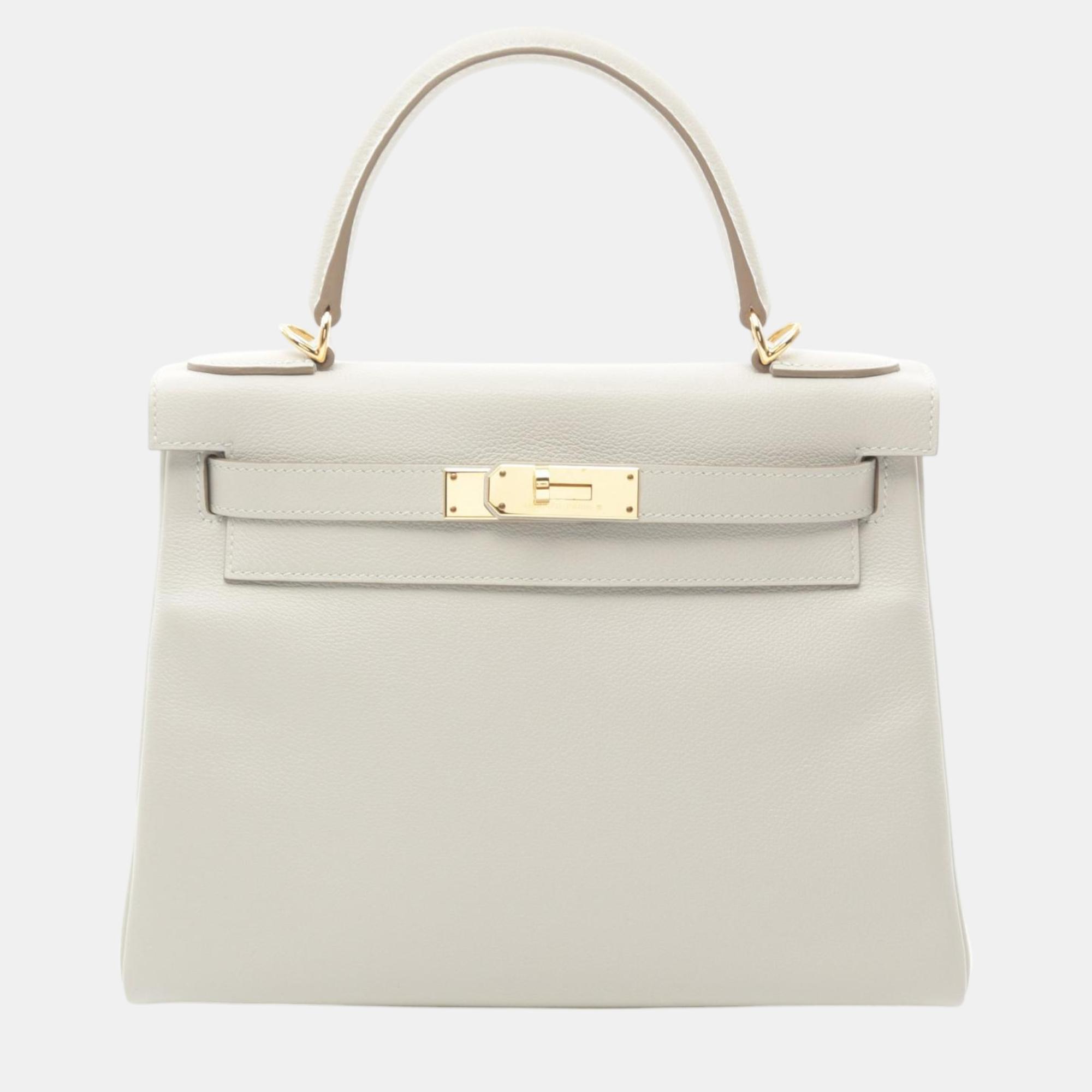 

Hermes Kelly 28 Handbag Grey