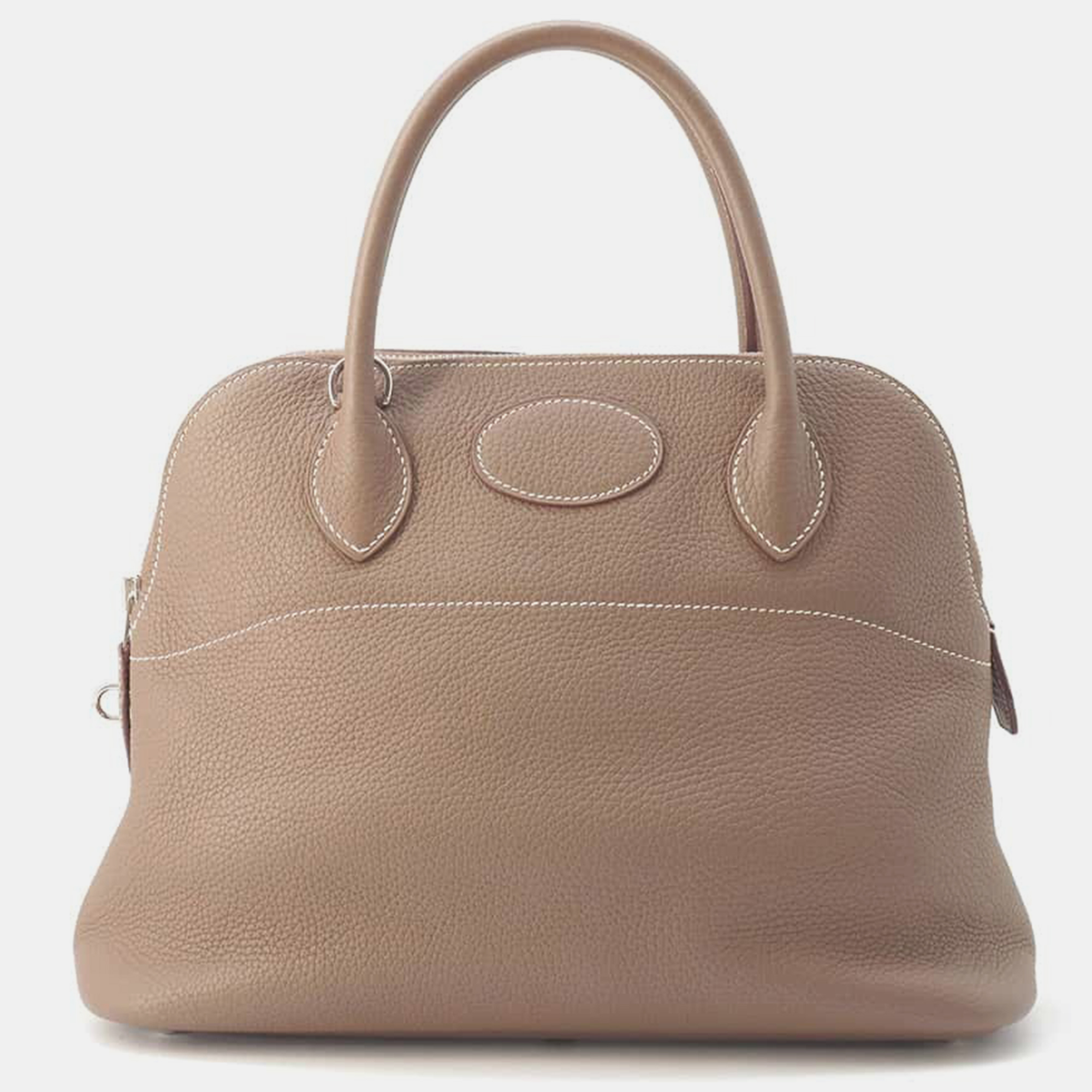 

Hermes Bolide Etoupe Taurillon Clemence Size, Brown