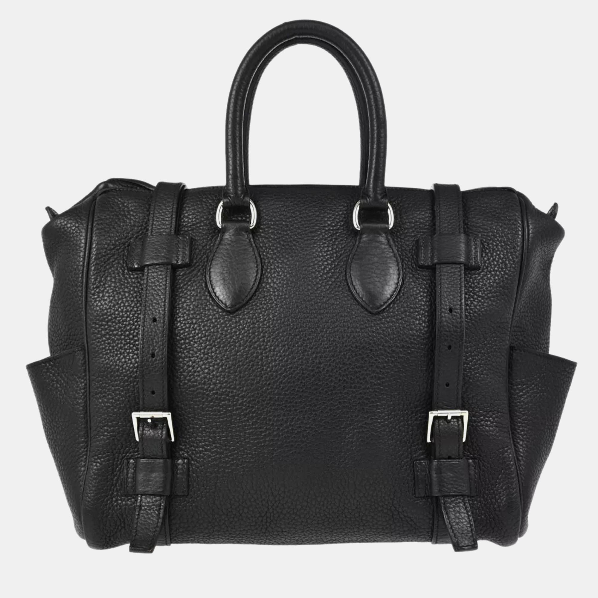 

Hermes Black Taurillon Clemence Pursangle 31 Handbag