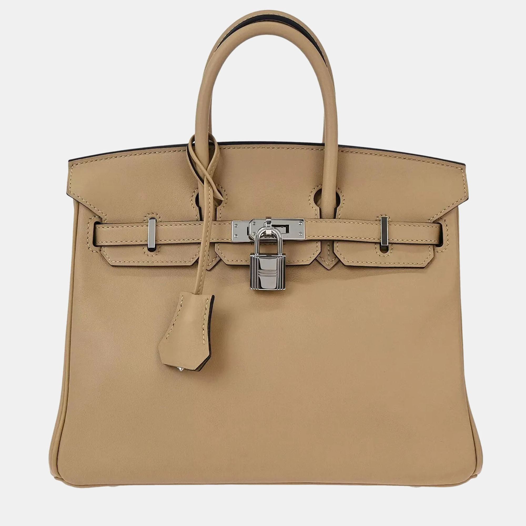 

Hermes Trench Swift Birkin 25 Handbag, Brown