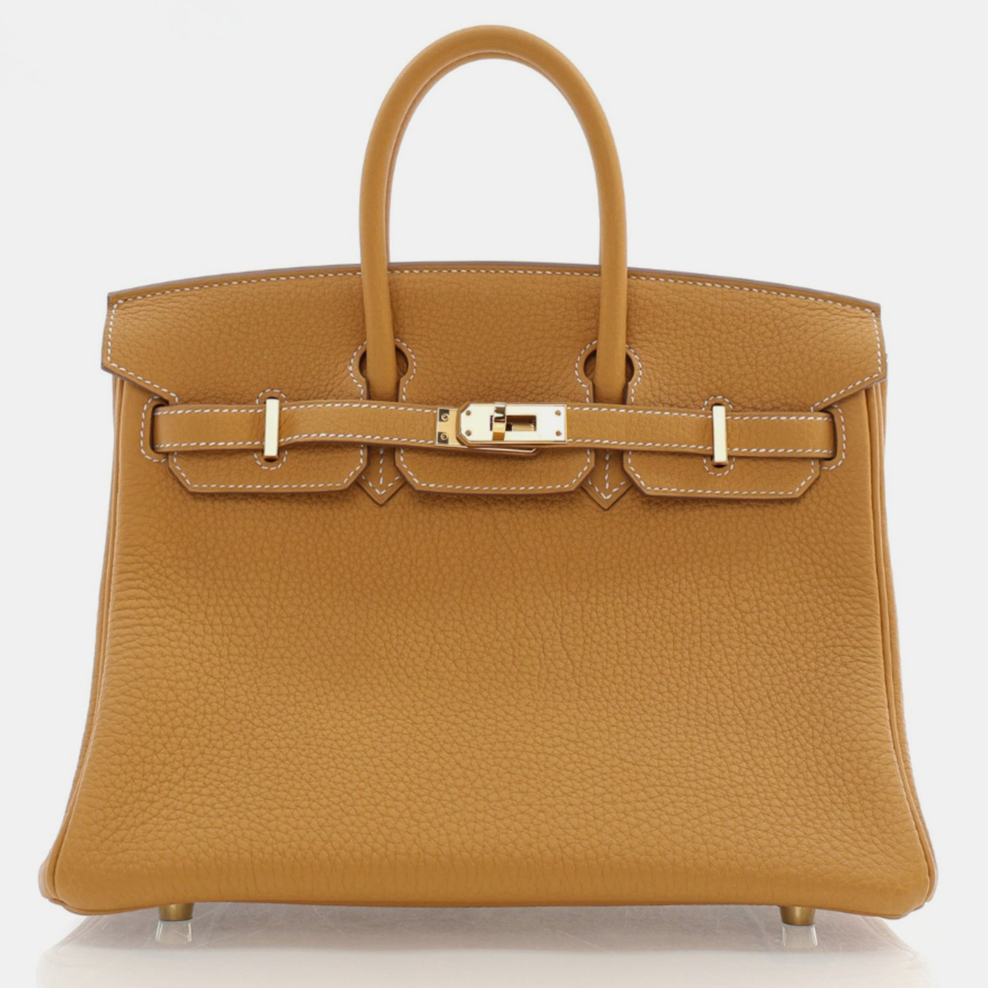 

Hermes Natural Sable Togo Birkin 25, Brown