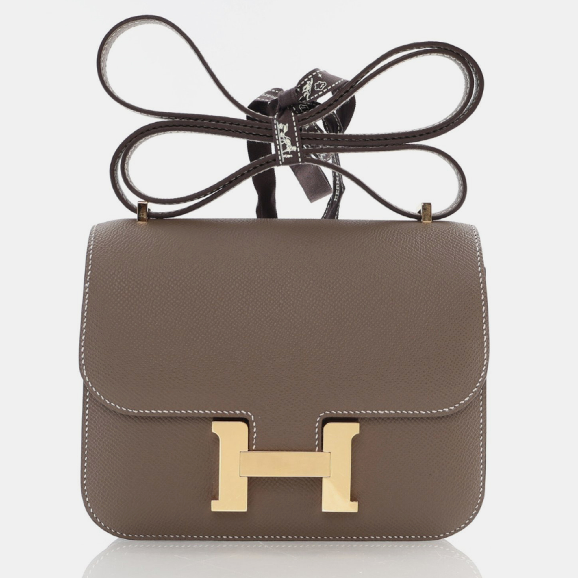 

Hermes Etoupe Epsom Constance 18, Brown