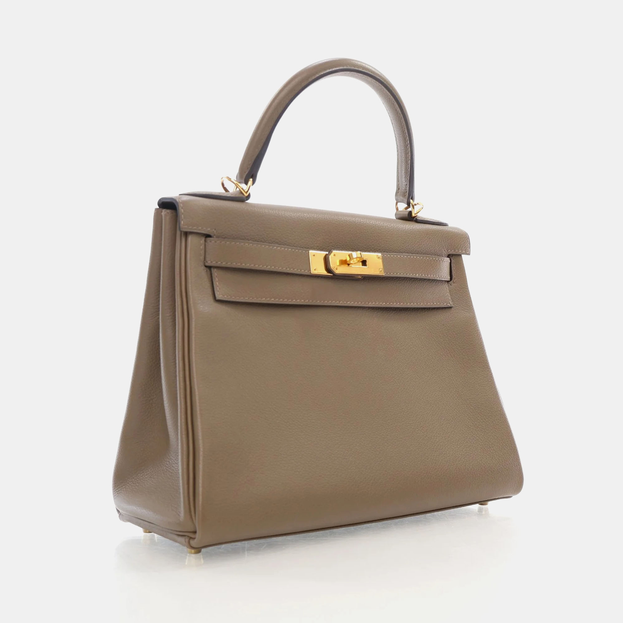 Hermes Kelly 28 Etoupe Evercolor 