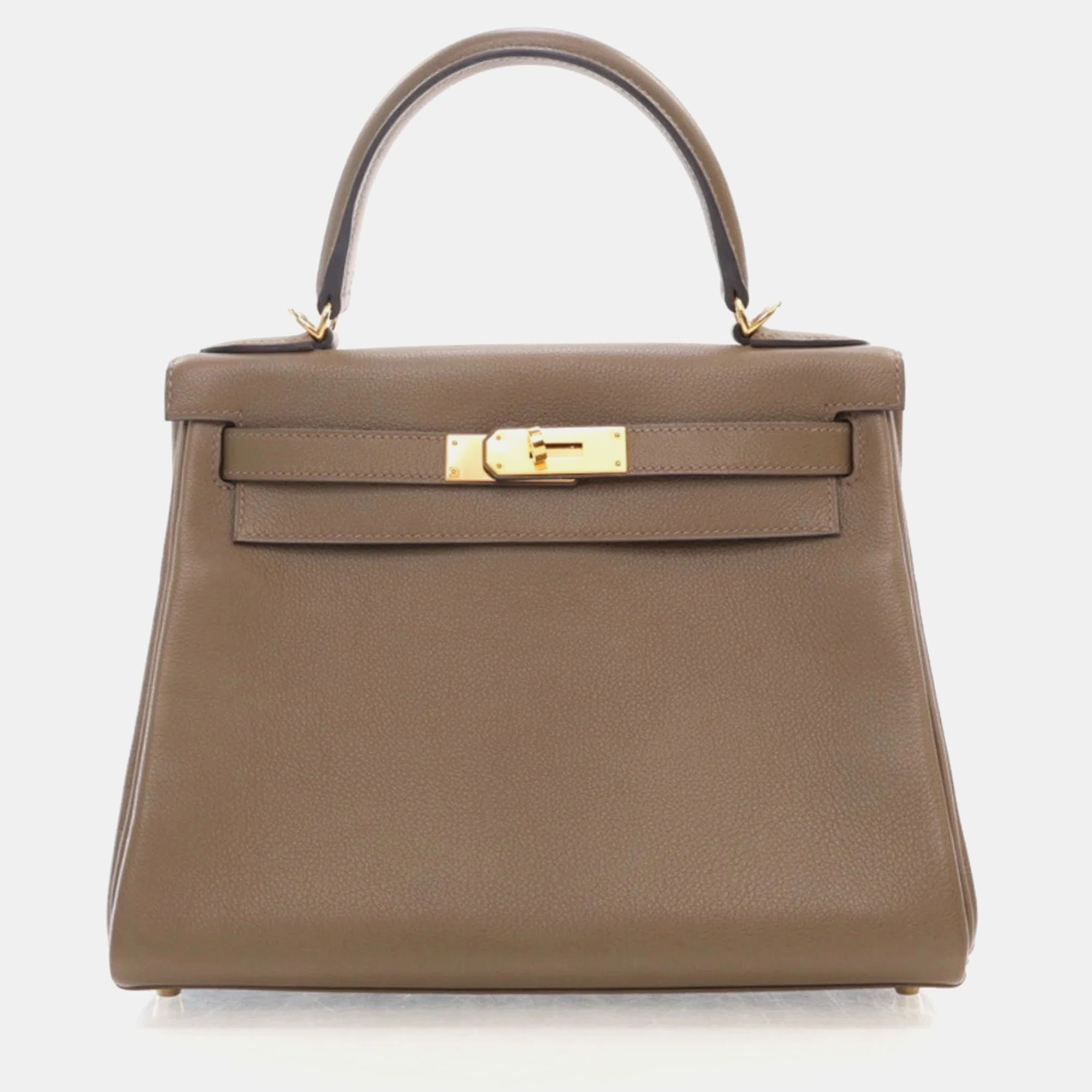 

Hermes Kelly 28 Etoupe Evercolor, Brown