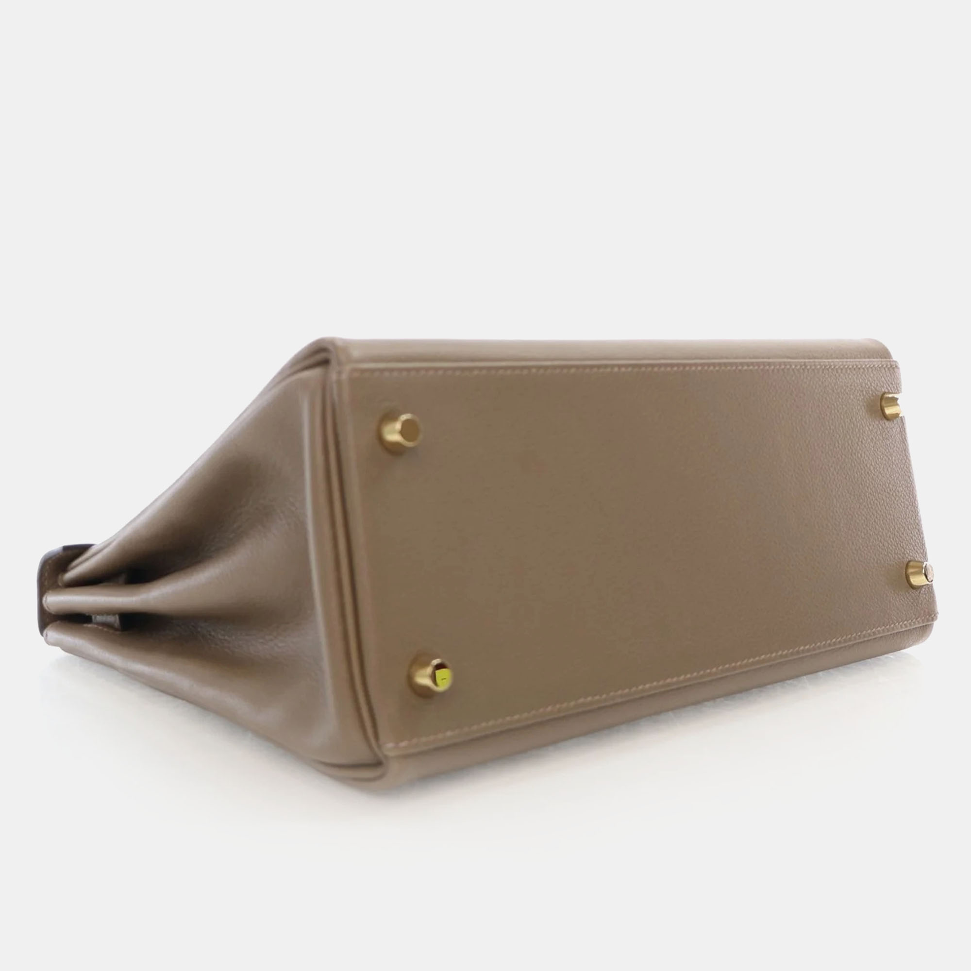 Hermes Kelly 28 Etoupe Evercolor 