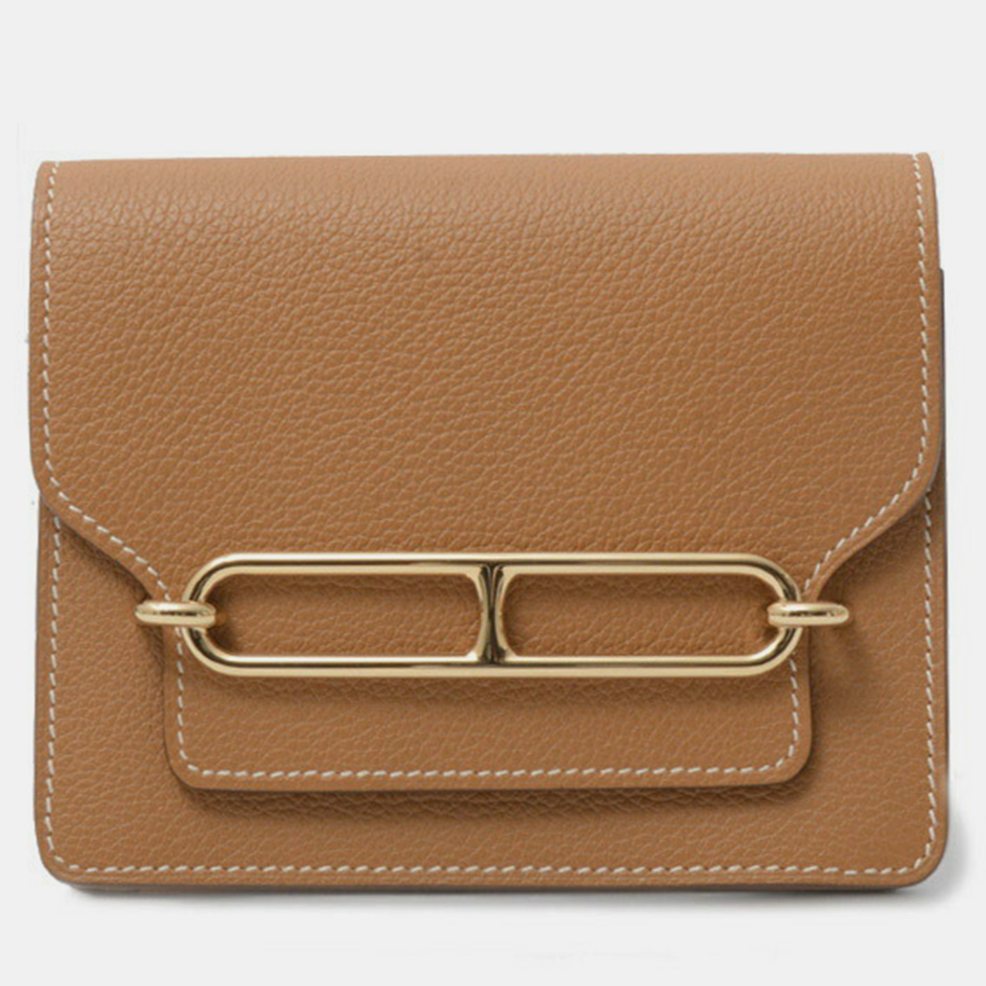 

Hermes Evercolor Roulis Slim Wallet, Brown