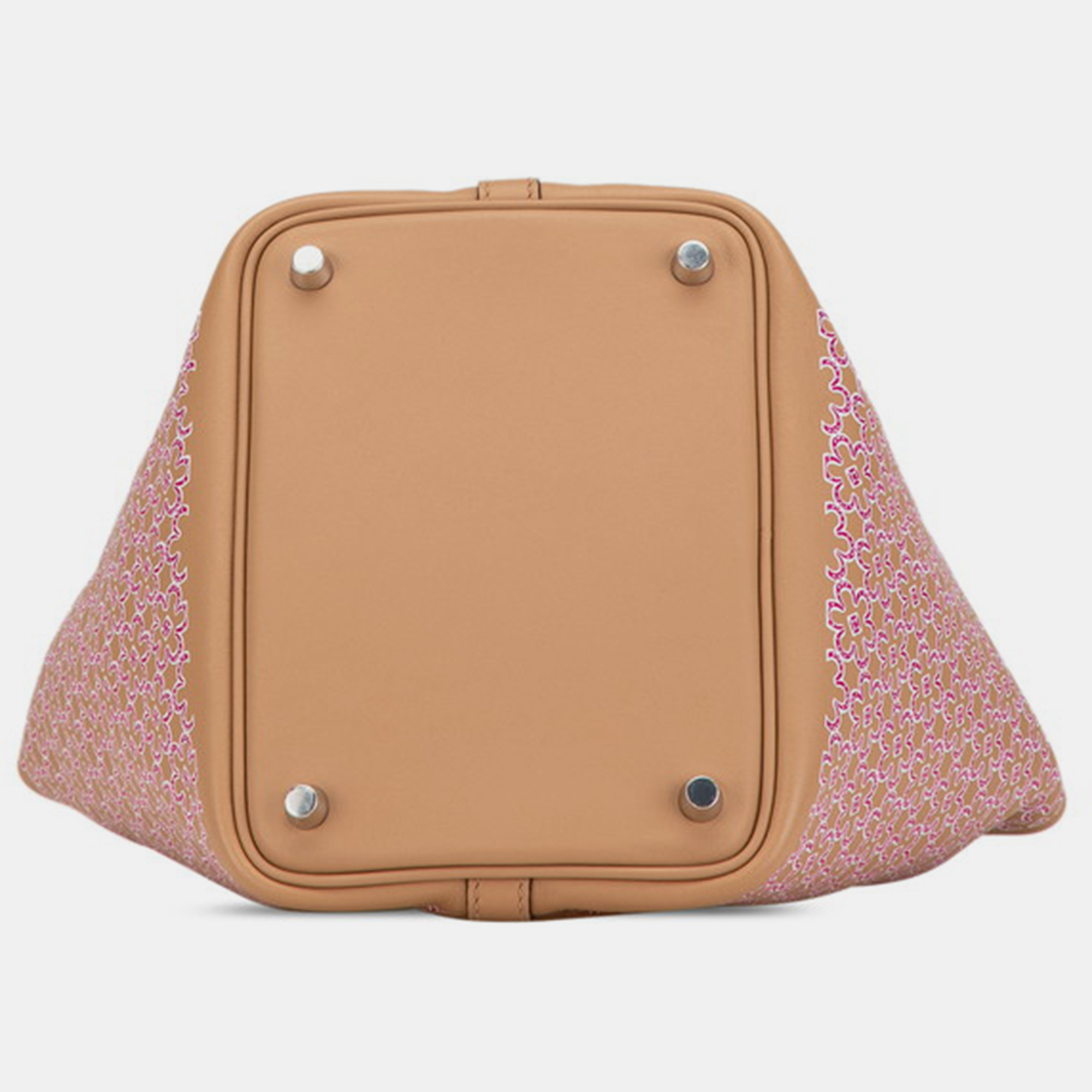 Hermes Chai/Rose  Swift Leather Picotin Lock PM 18 Bag 