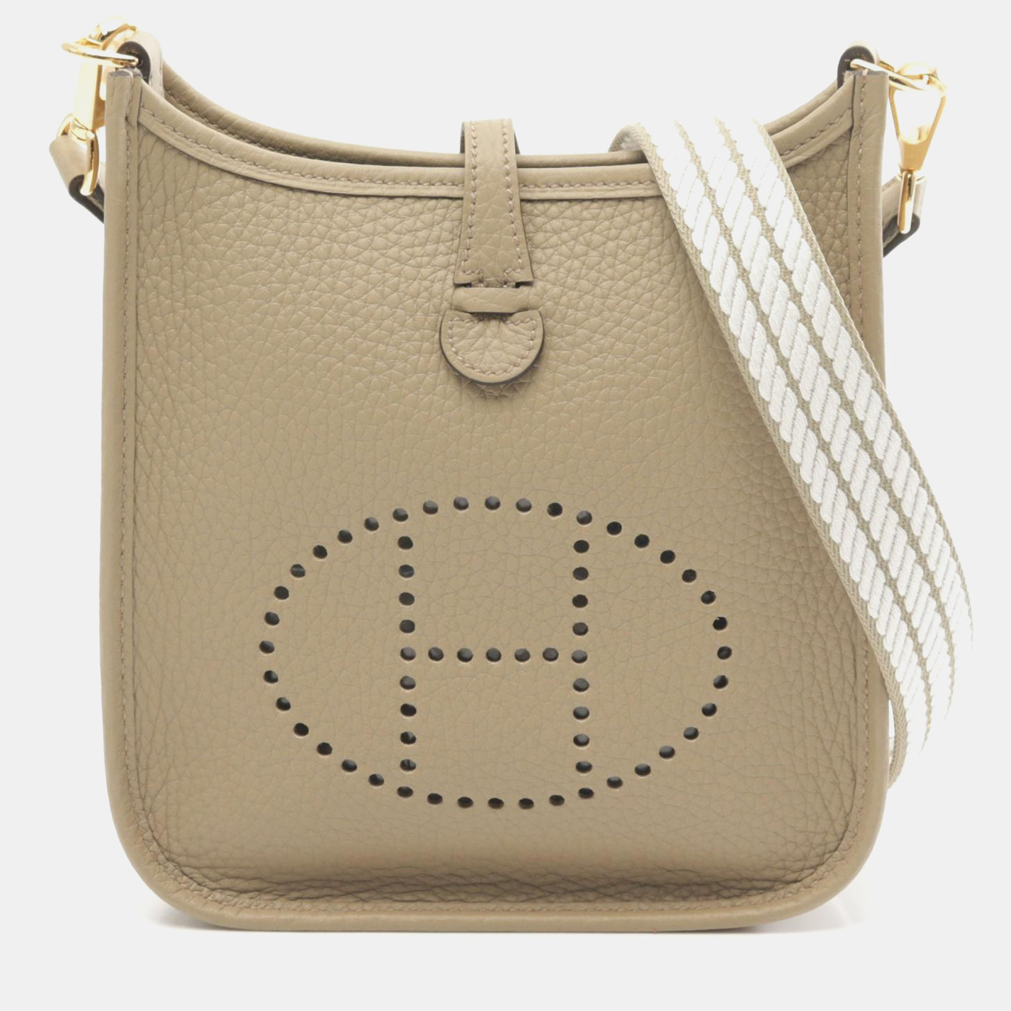 

Hermes Evelyne TPM Beige Shoulder Bag