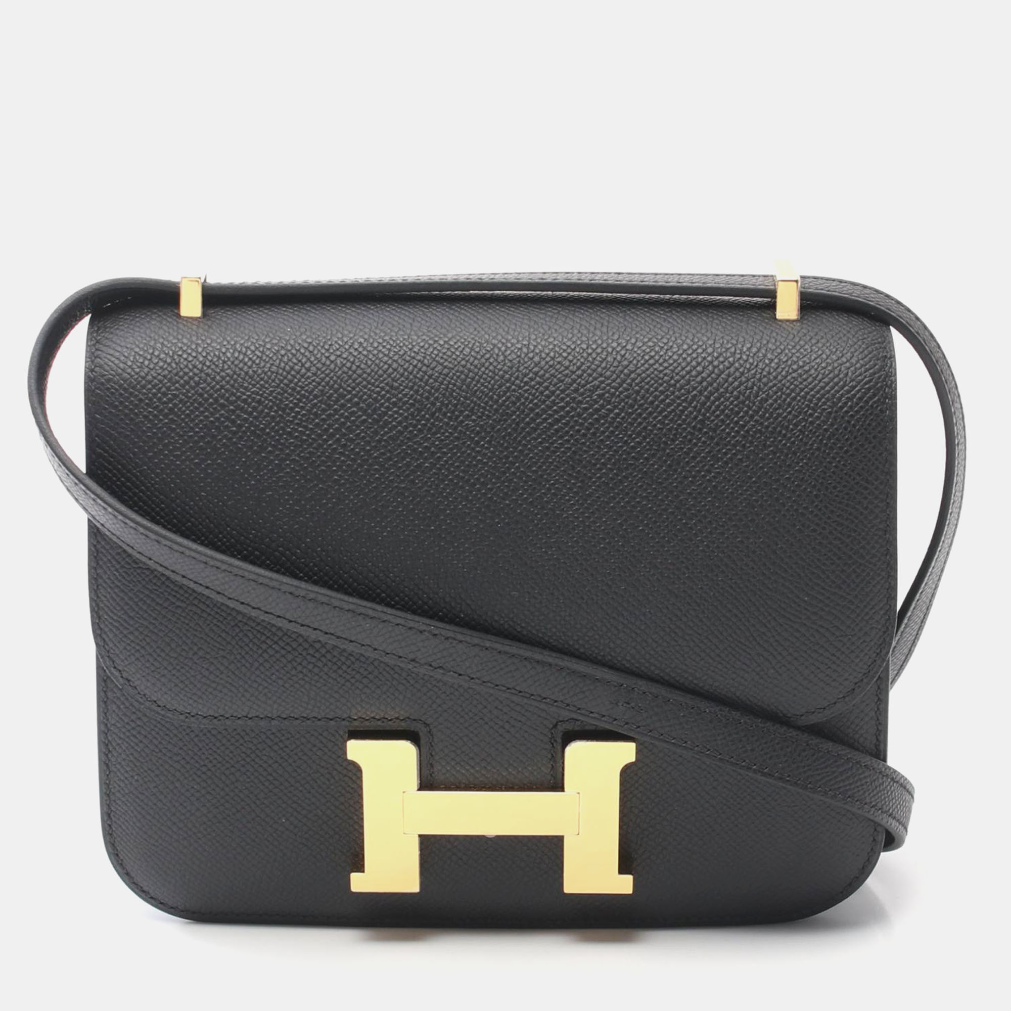 

Hermes Constance Mini Shoulder Bag Black