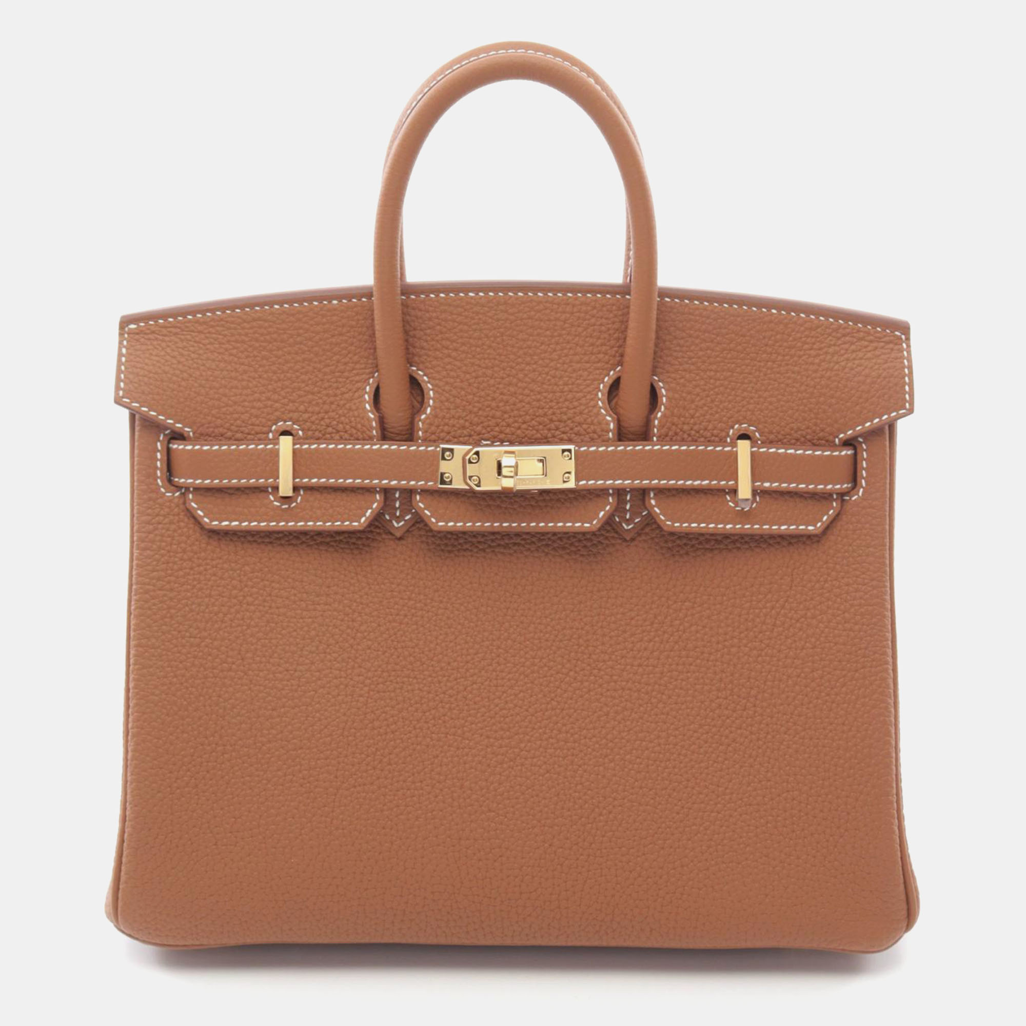 

Hermes Birkin 25 Leather Handbag Brown