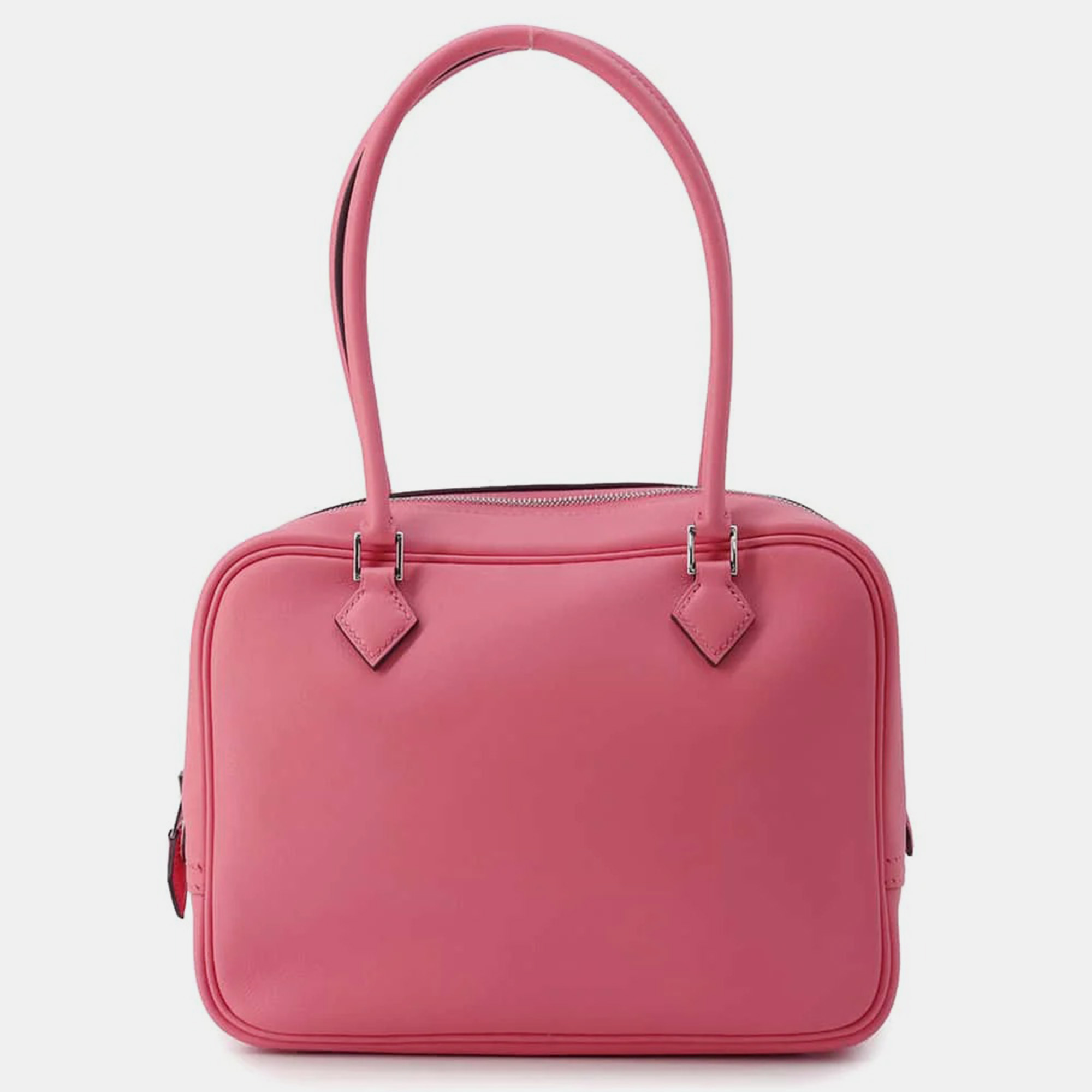 

Hermes Rose Azalee Swift Leather Size Plume Bag, Pink