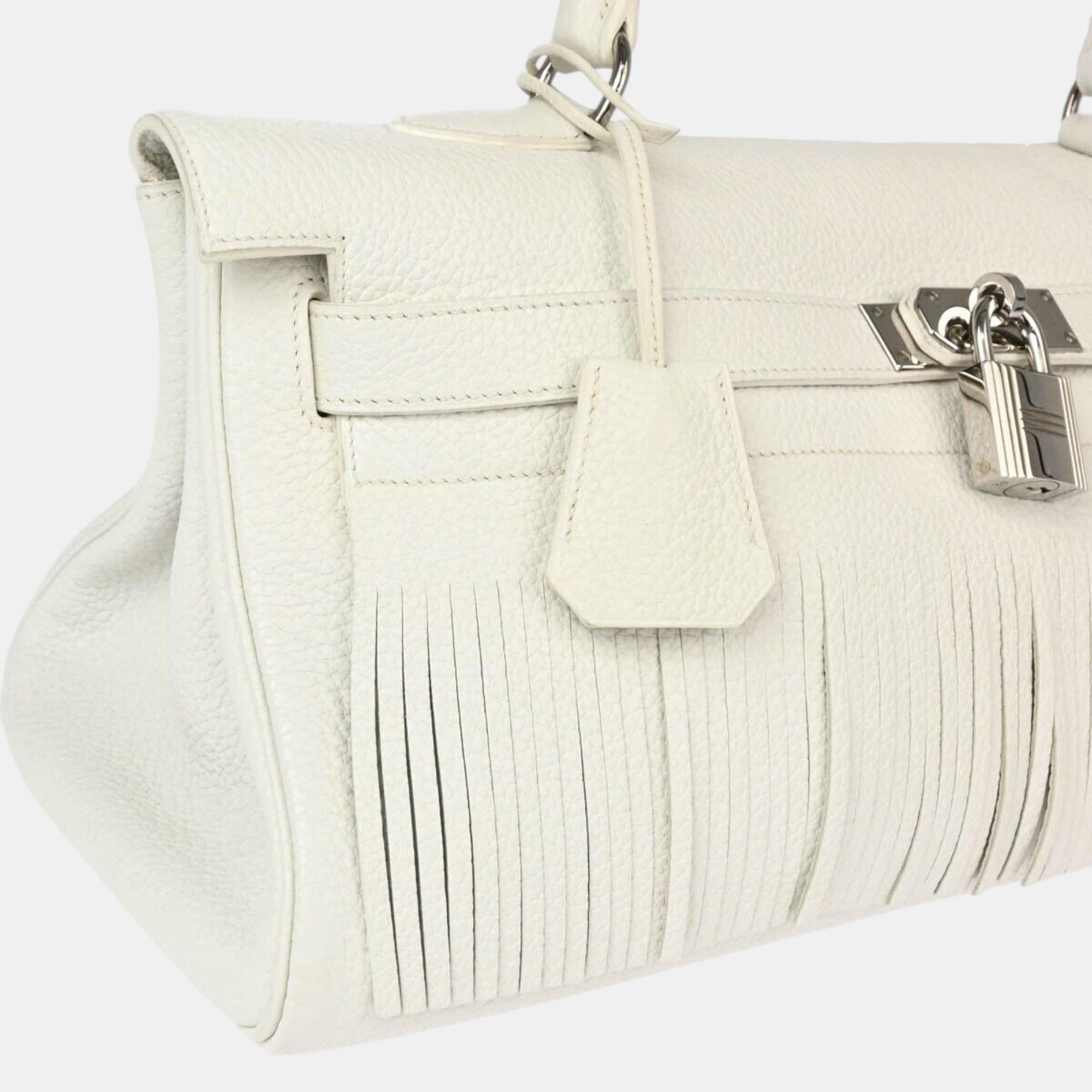 Chanel Black Leather Medium Classic Double Flap Shoulder Bag 