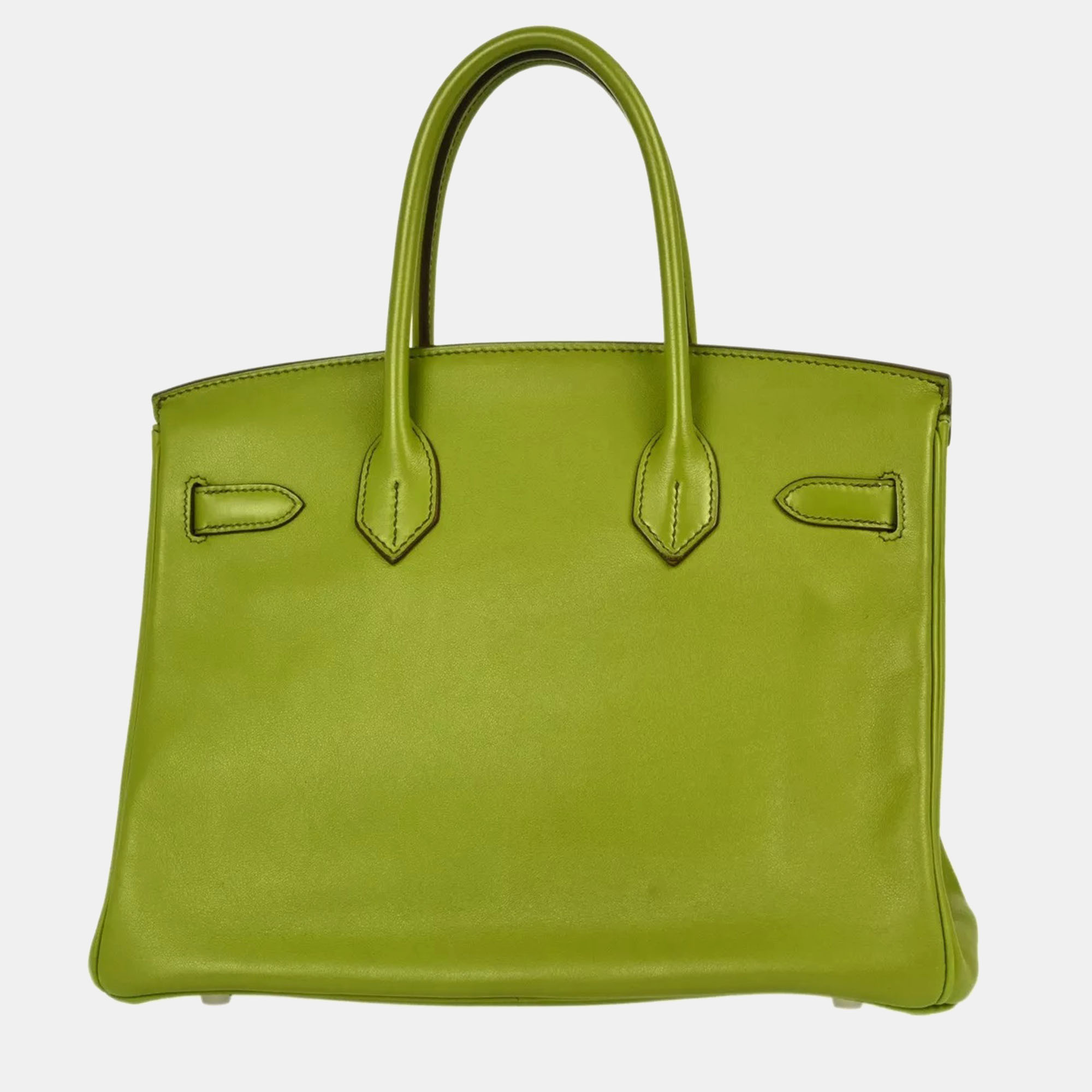 Hermes Green Swift Birkin 30 Handbag 