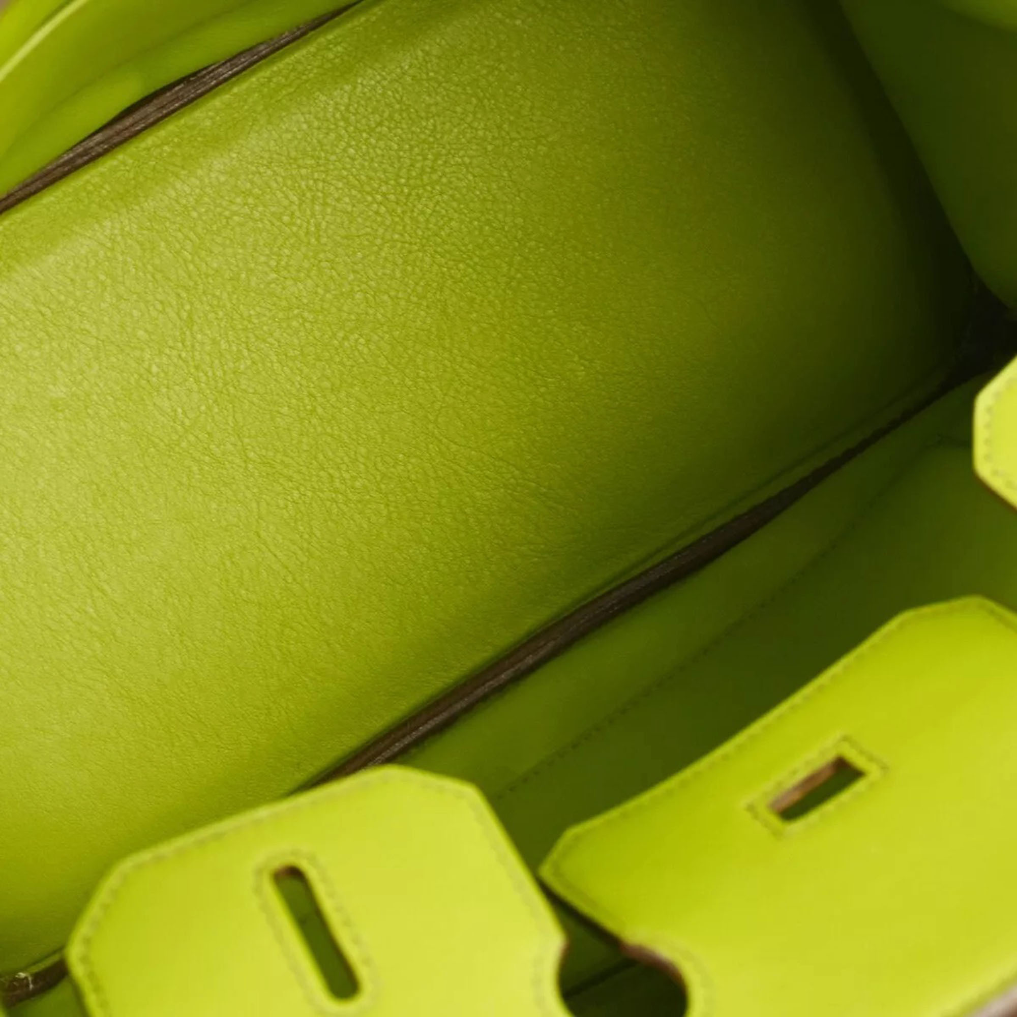 Hermes Green Swift Birkin 30 Handbag 