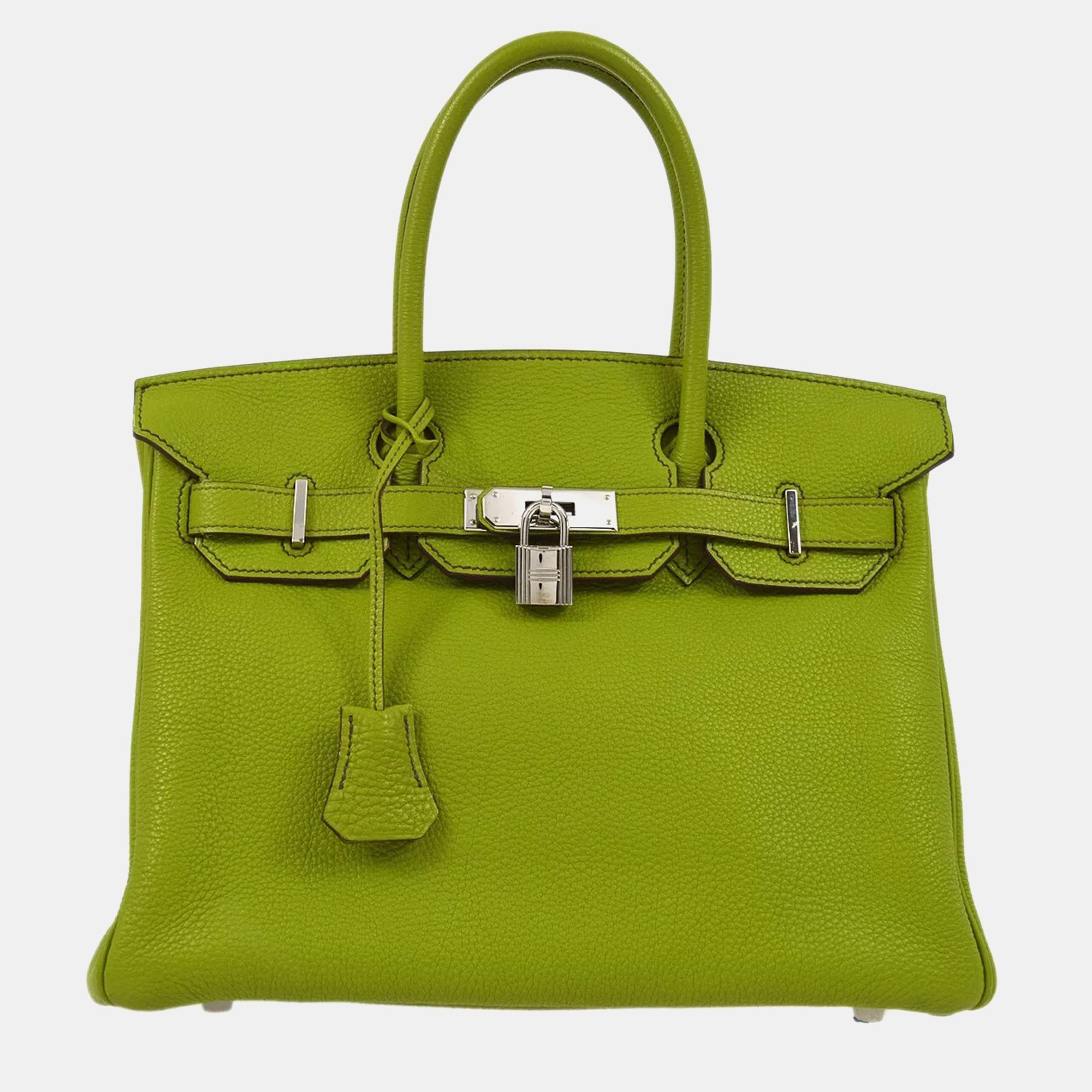 

Hermes Green Togo Birkin 30 Handbag