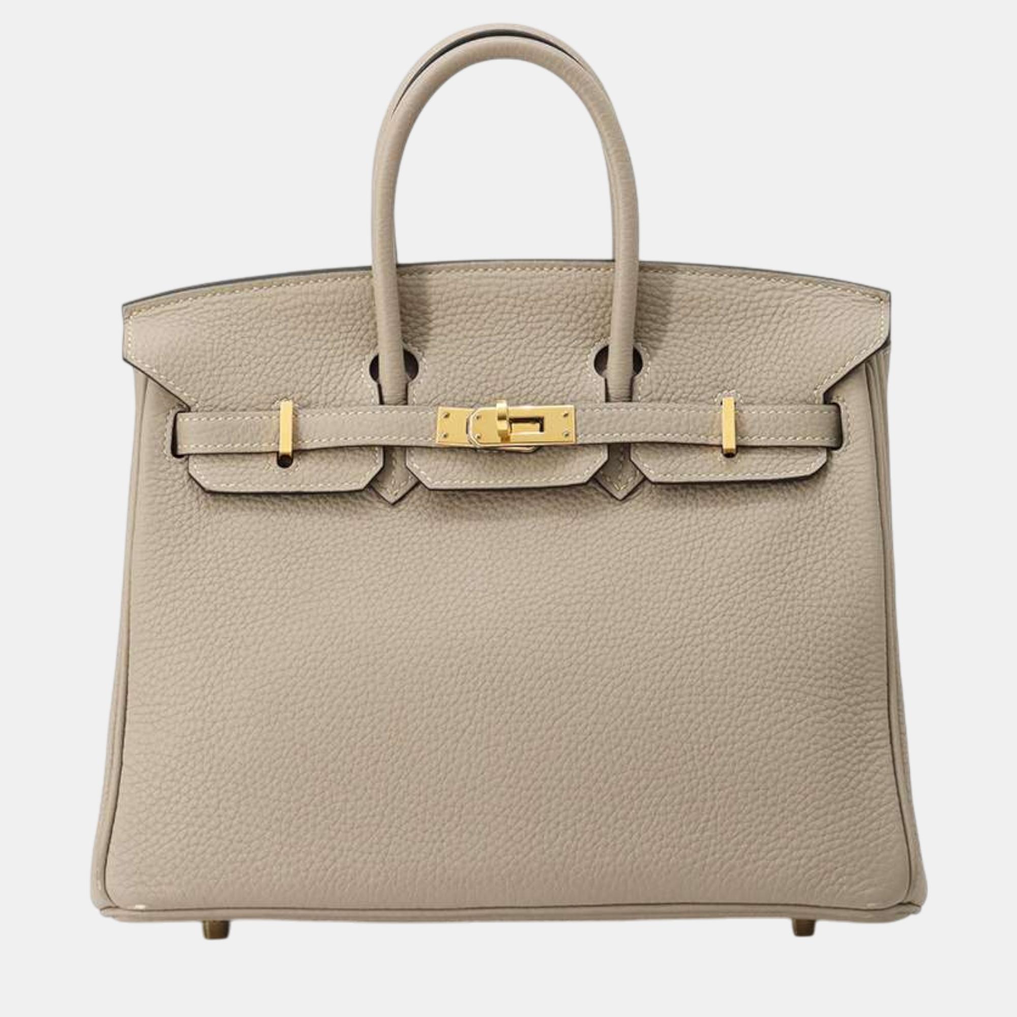 

Hermes Birkin Gris Tourterelle Togo Leather Size, Beige