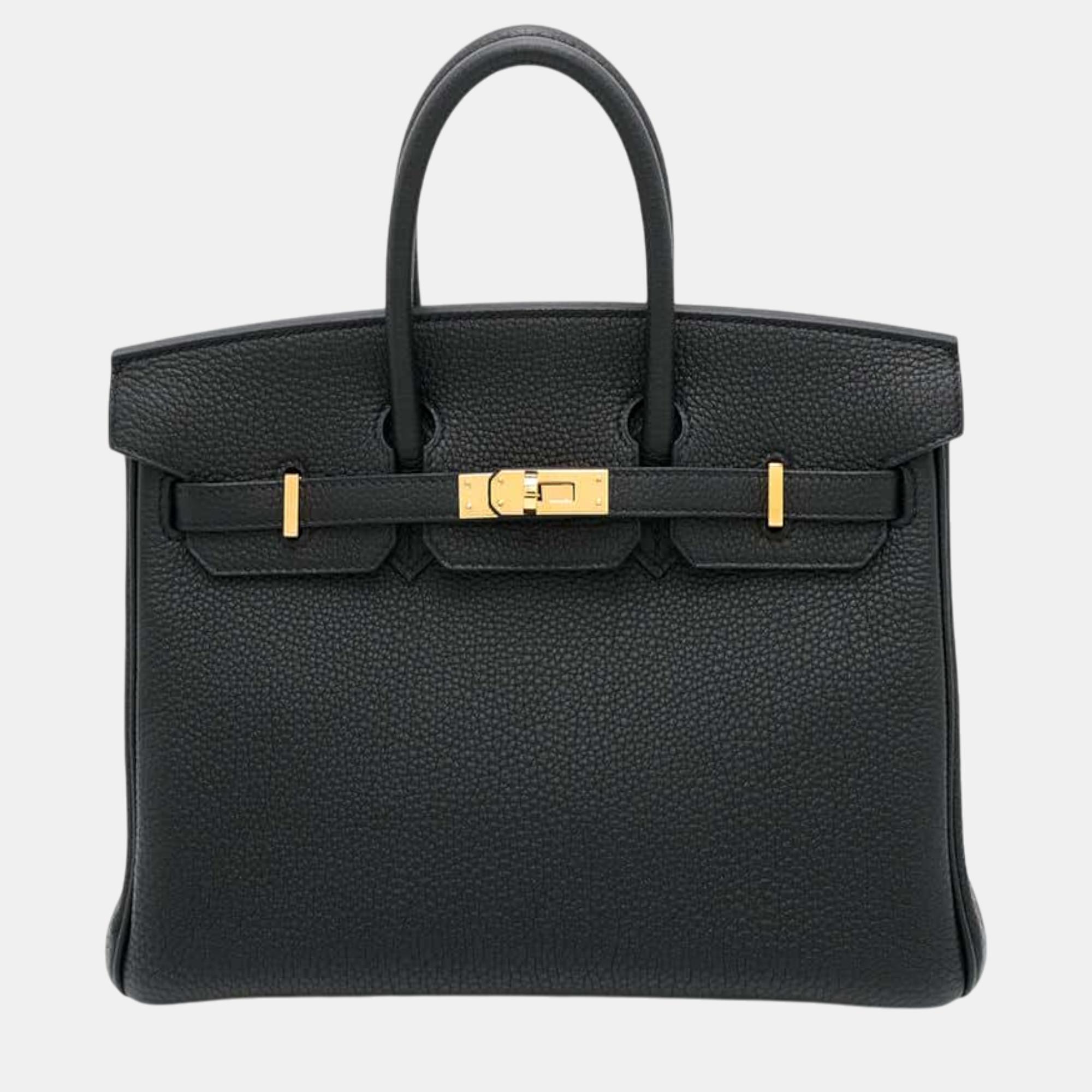 

Hermes Birkin Black Togo Leather Size