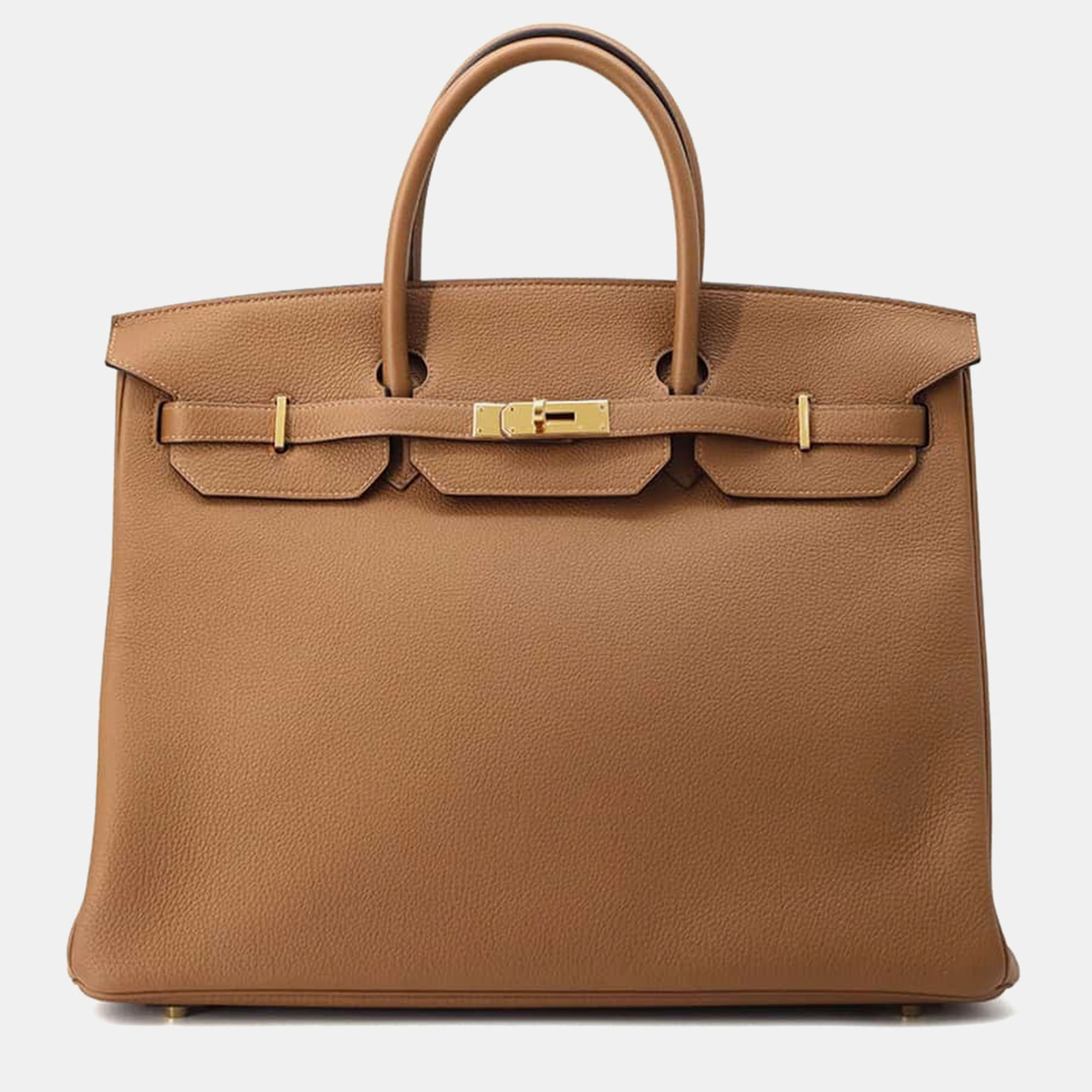 

Hermes Birkin Halzan Togo Leather Size, Brown