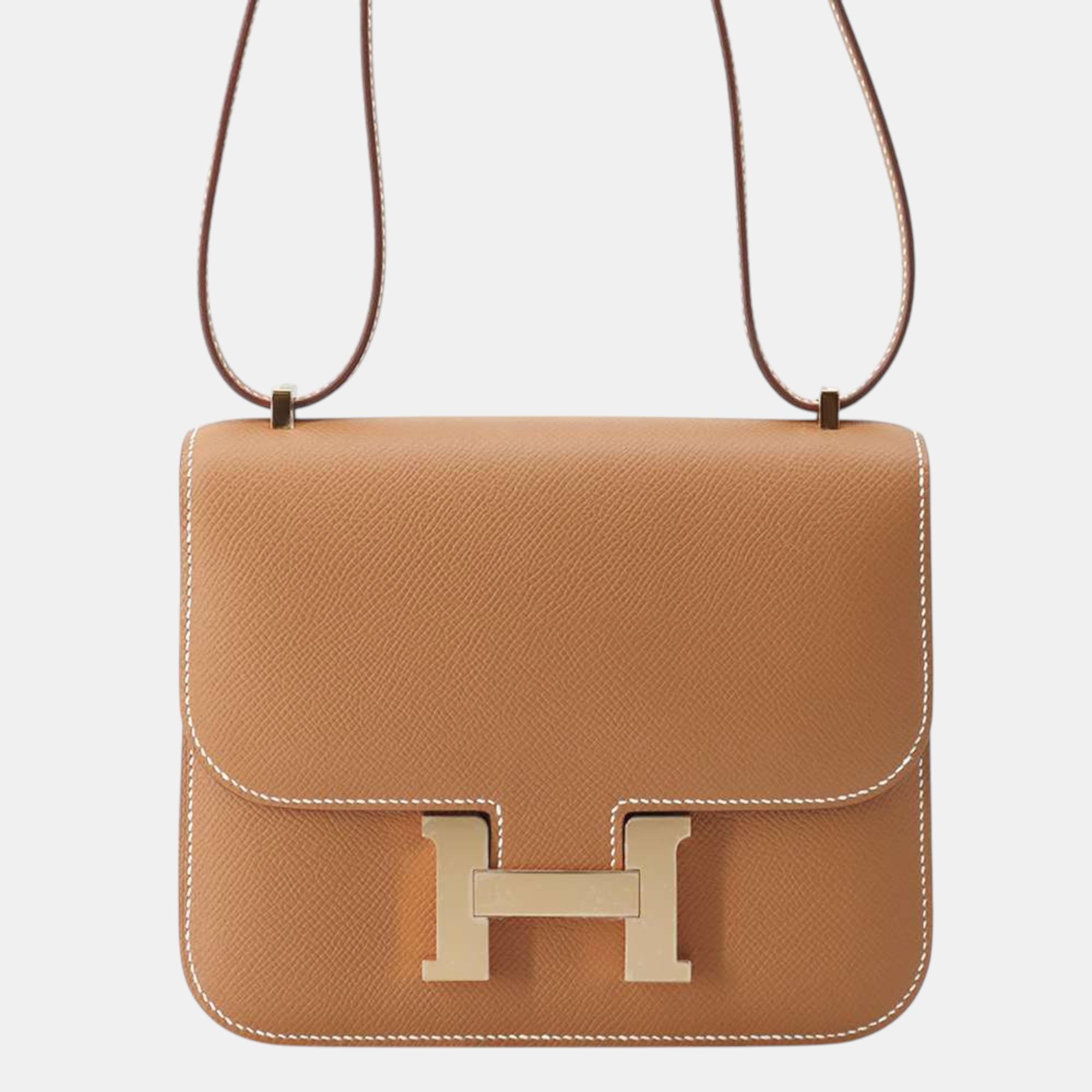 

Hermes Constance3 Miroir Gold Epsom Size Mini