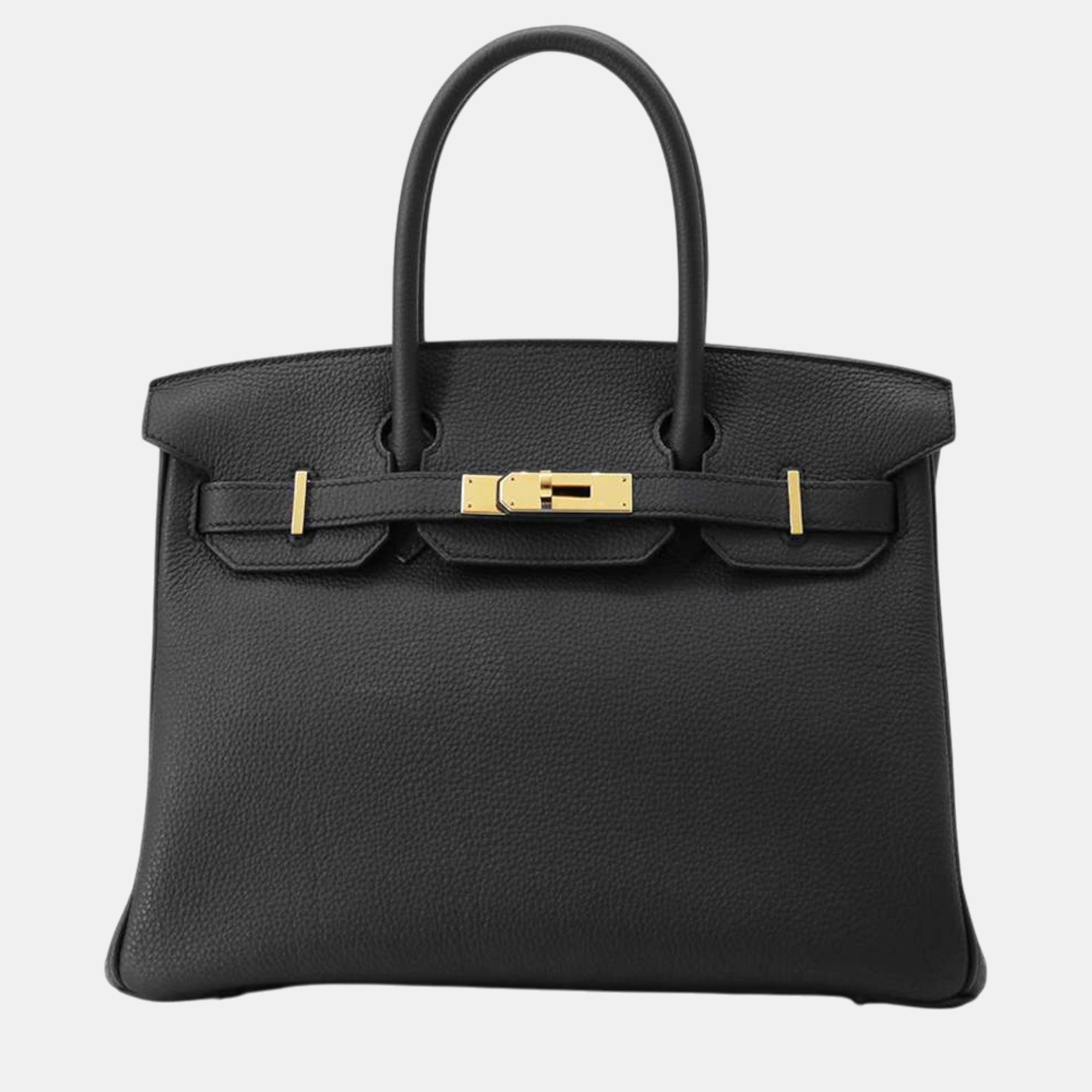 

Hermes Birkin Black Togo Leather Size