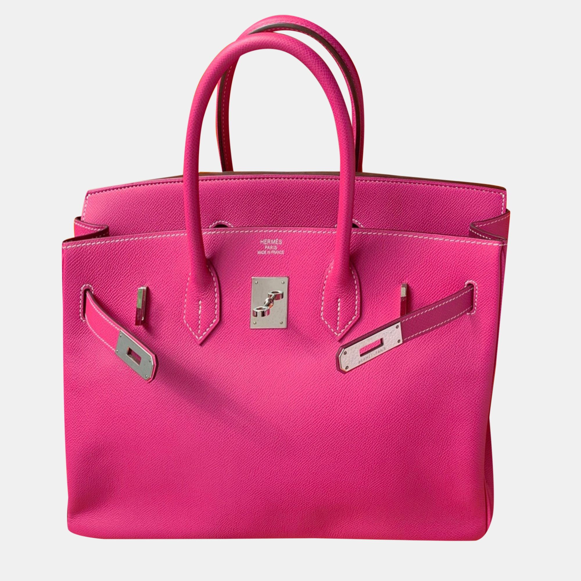 

Hermes Candy Pink Epsom Leather Birkin 35 Tote Bag