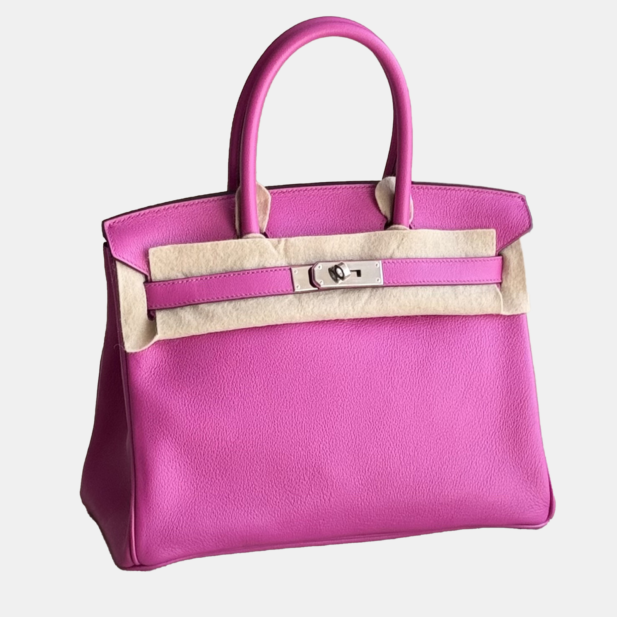 

Hermes Magnolia Pink Togo Leather Gold Hardware Birkin 30