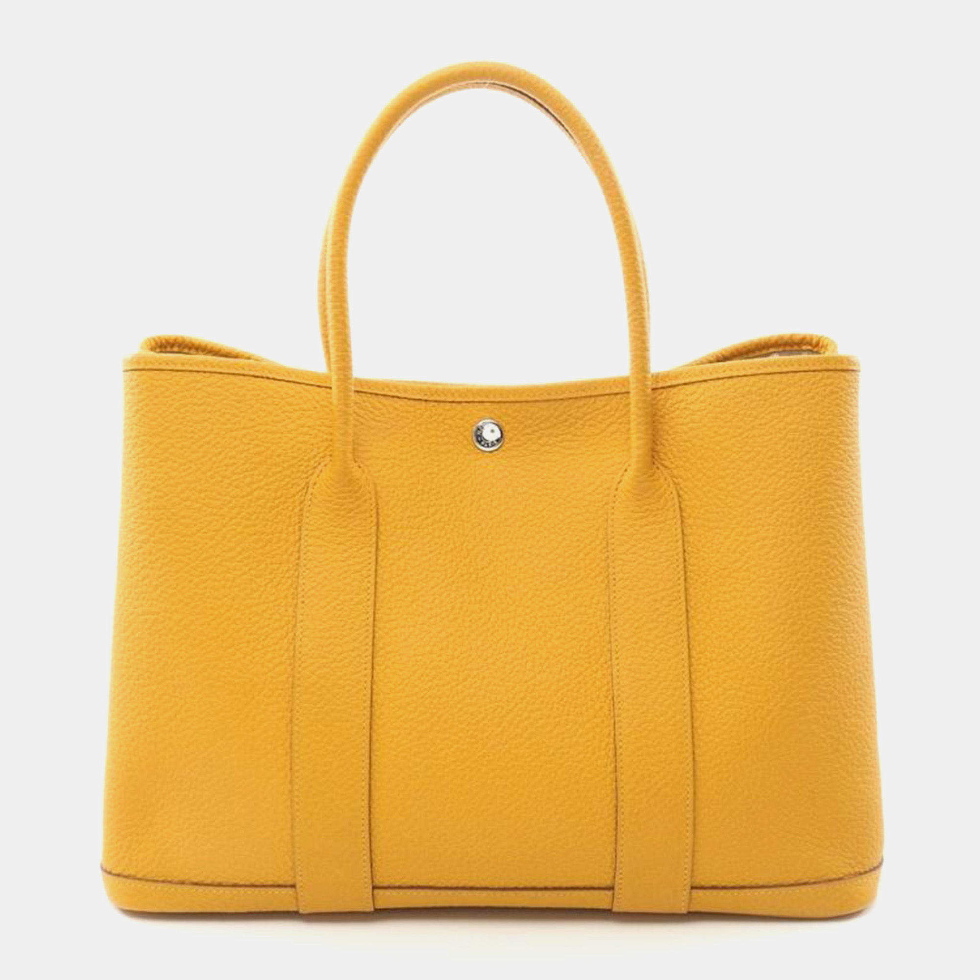 

Hermes Negonda Garden Party Tote Bag, Yellow