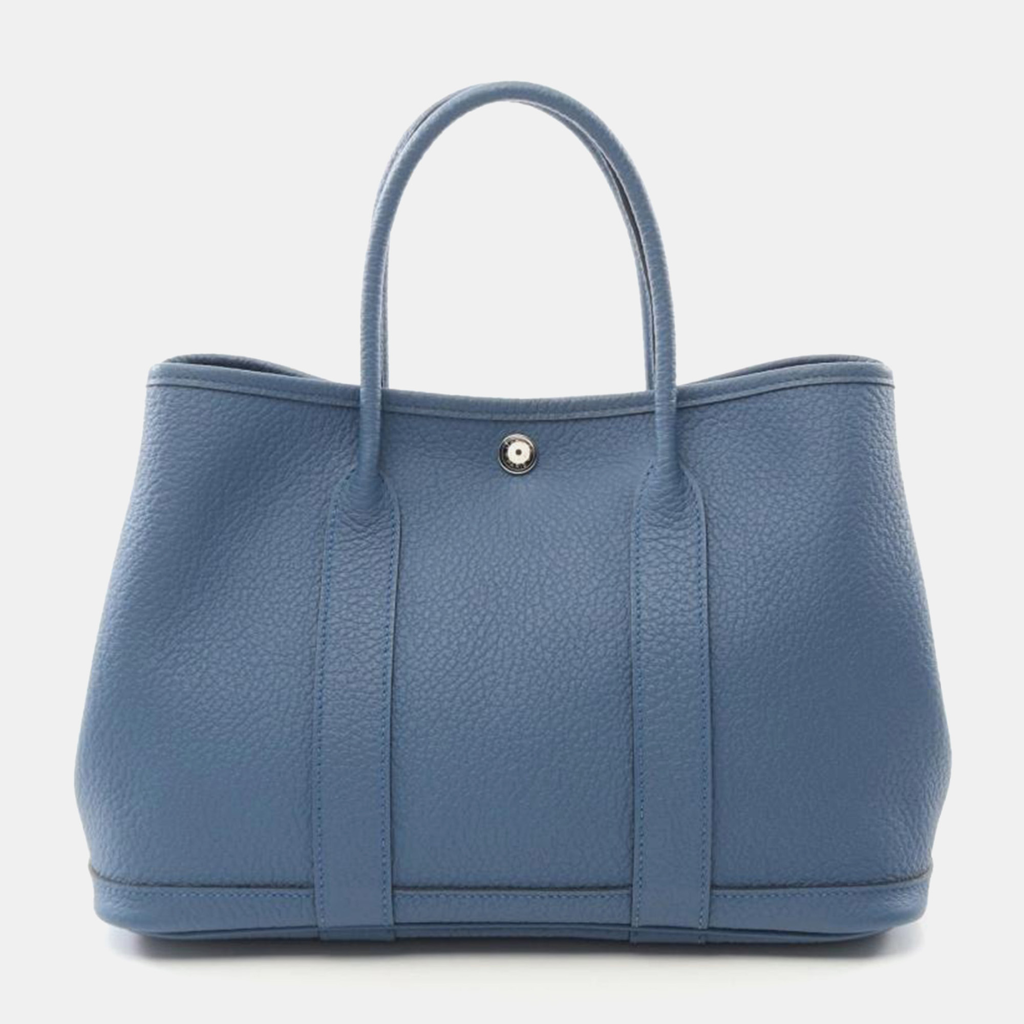 

Hermes Toile Negonda Garden Party 30 TPM Tote Bag, Blue