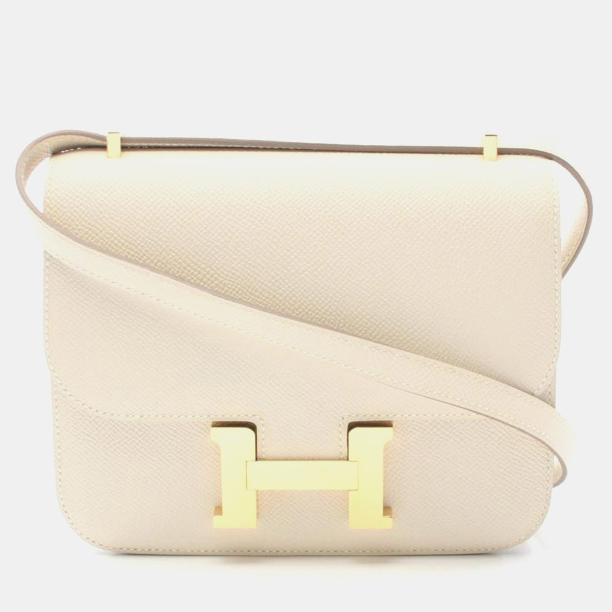 

Hermes Epsom Constance III Shoulder Bag, Black