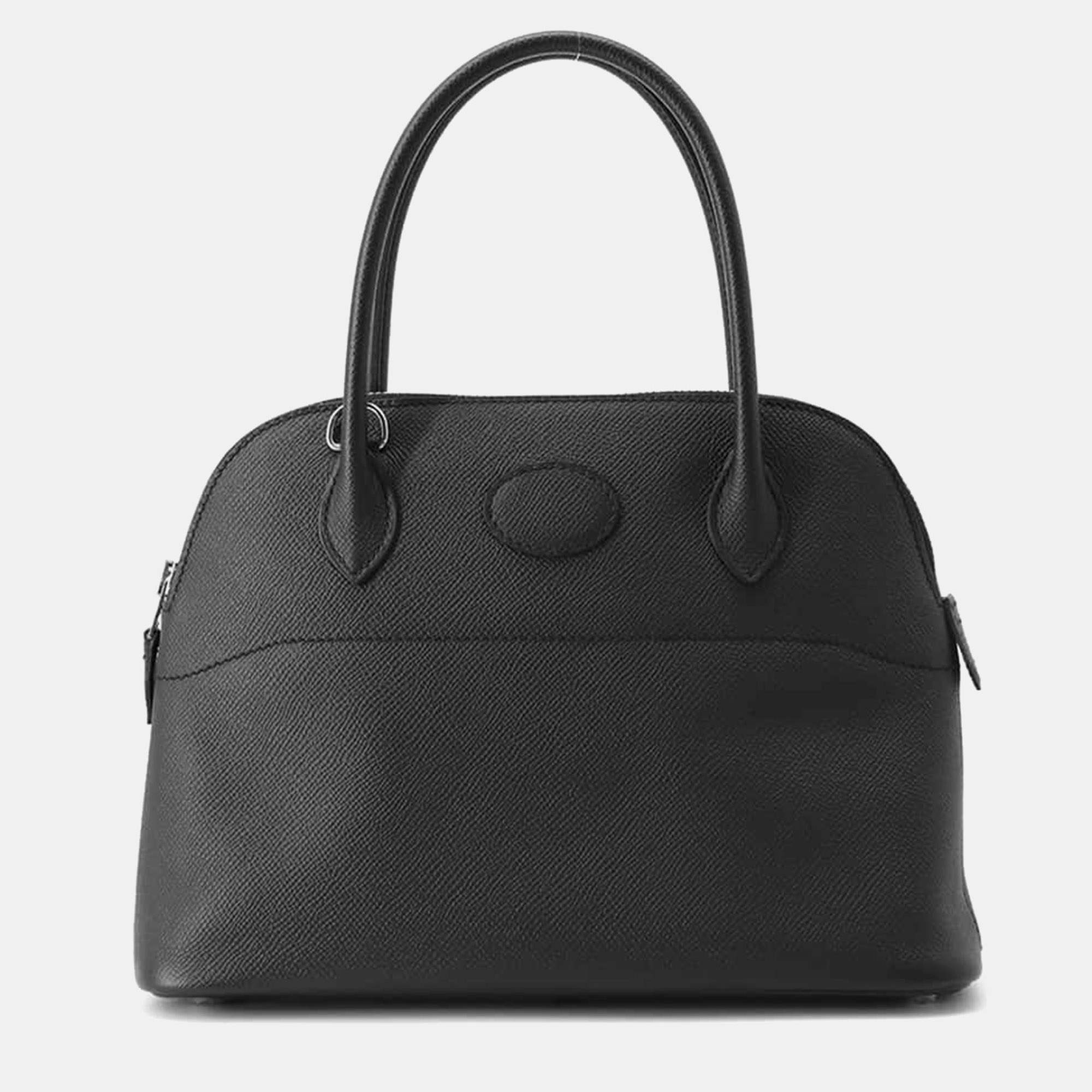 

Hermes Black Epsom Leather Bolide 27 Shoulder Bag