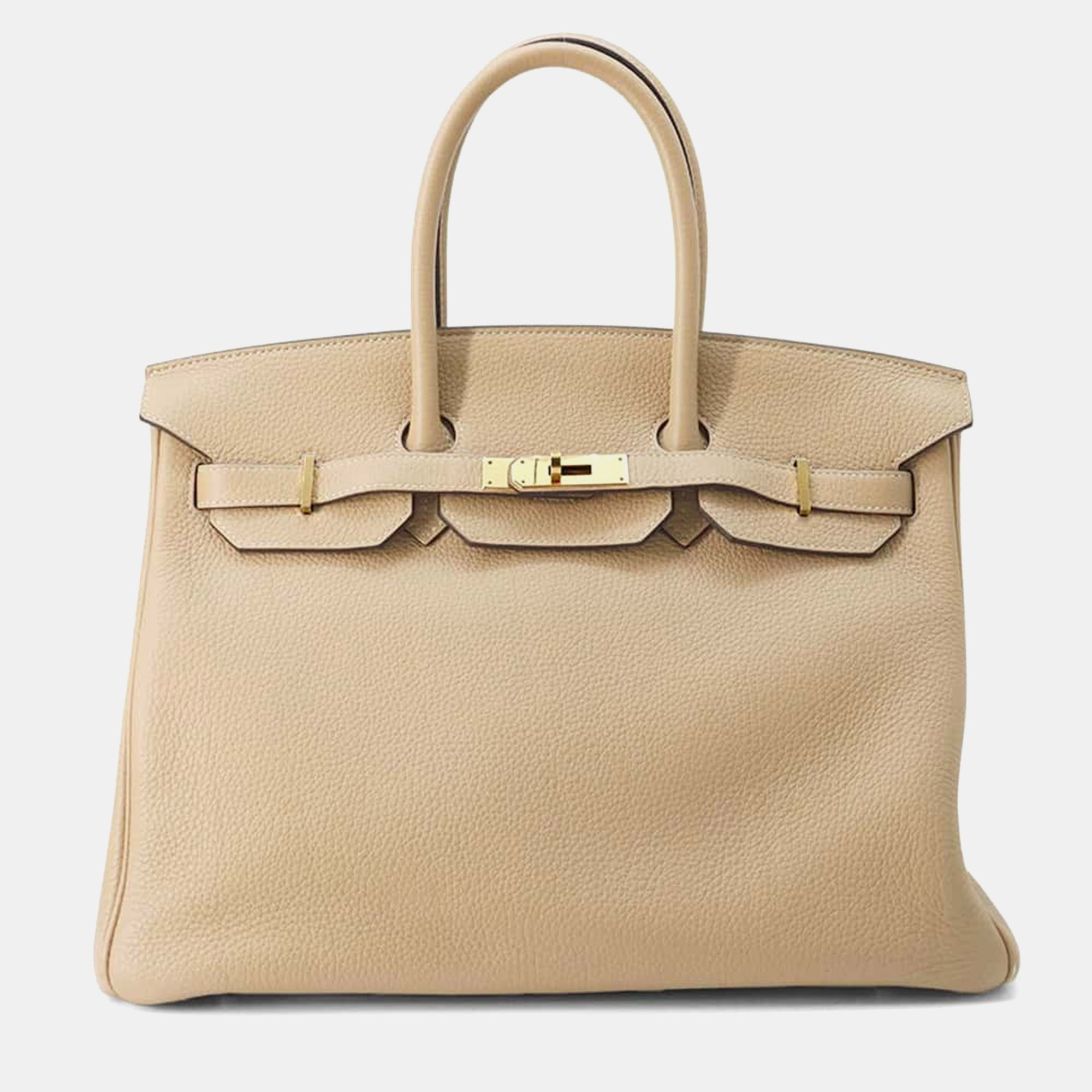 

Hermes Birkin Trench Togo Leather Size, Brown