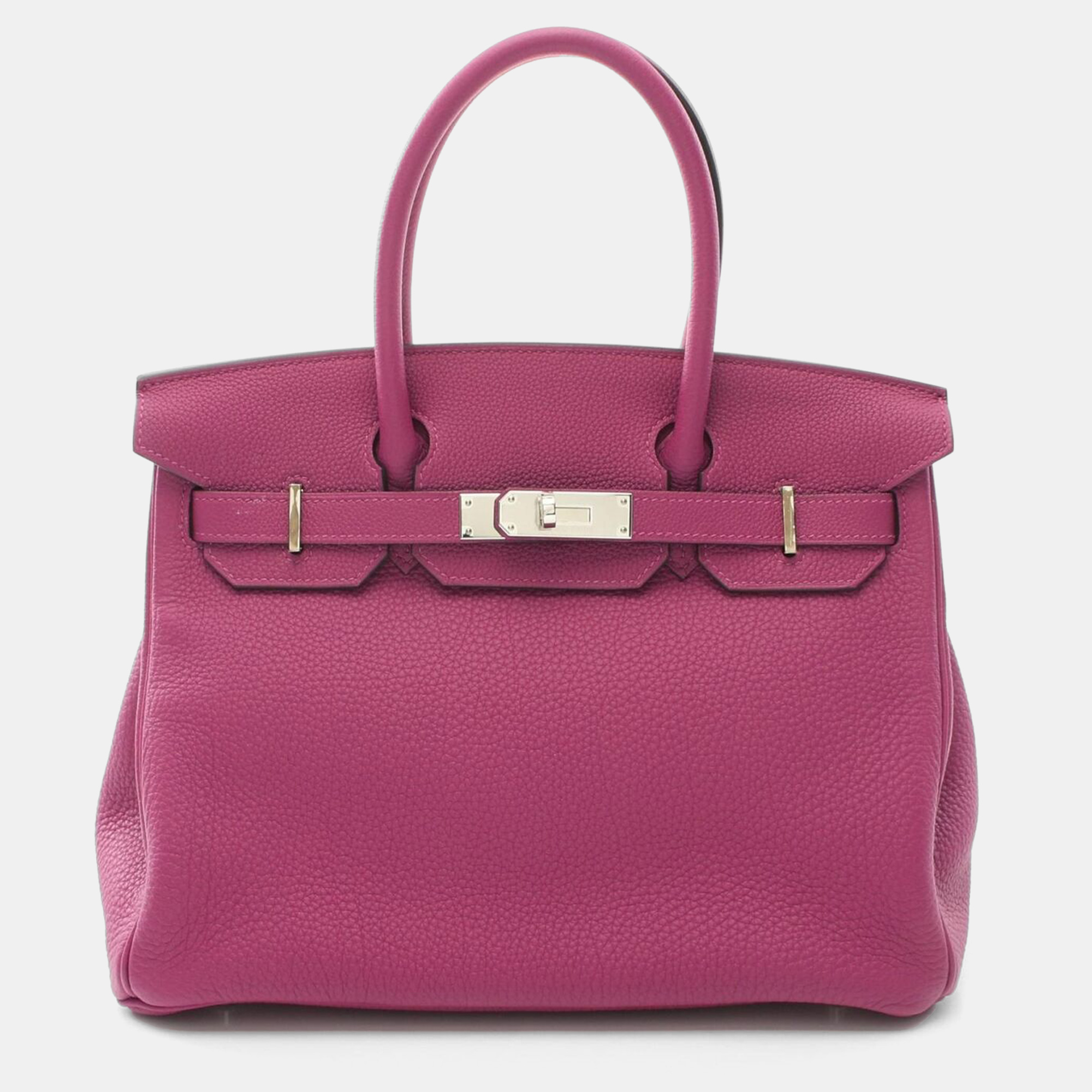 

Hermes Rose Purple Togo Leather Birkin 30 Handbag