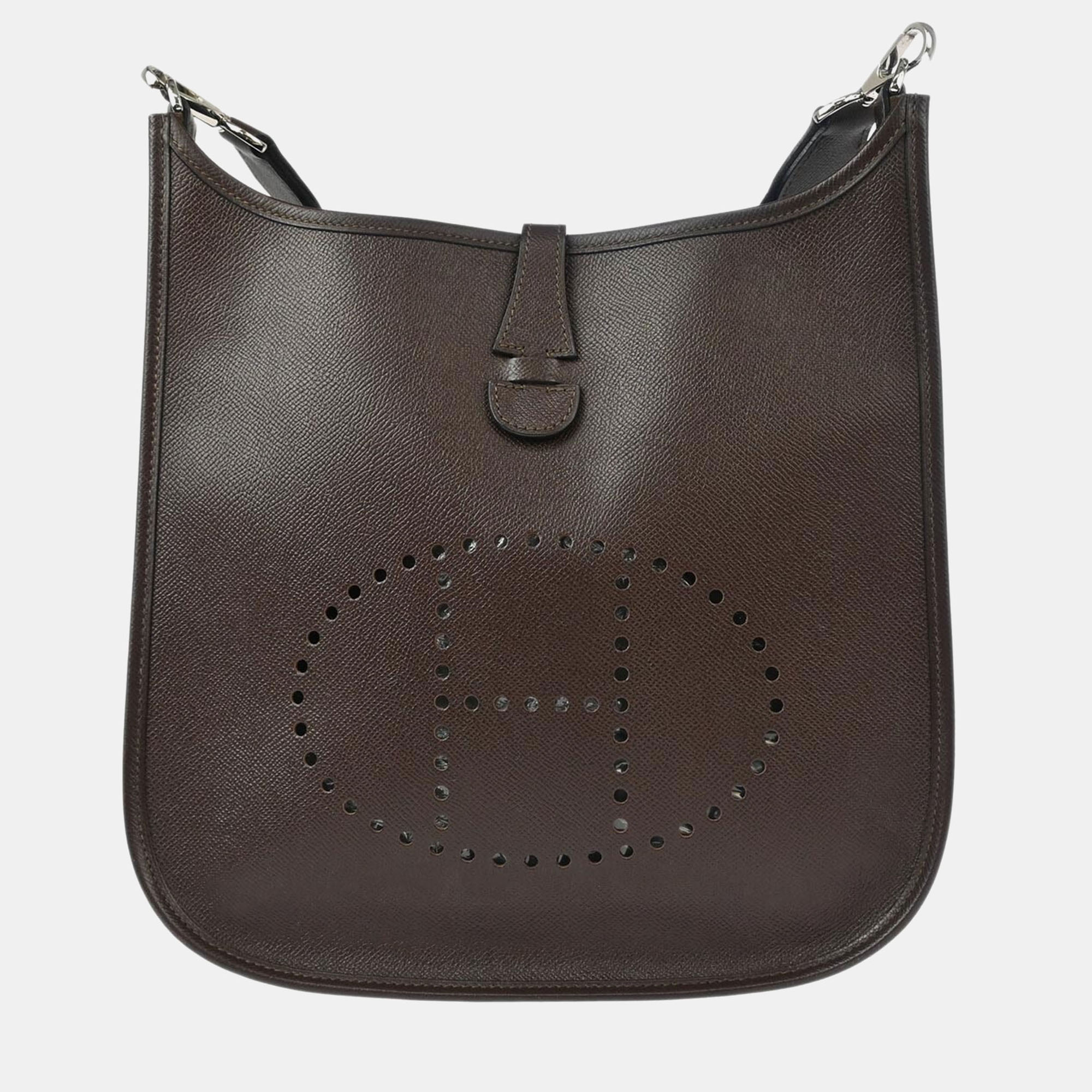 

Hermes Havane Epsom Evelyne 2 Pm Shoulder Bag, Brown
