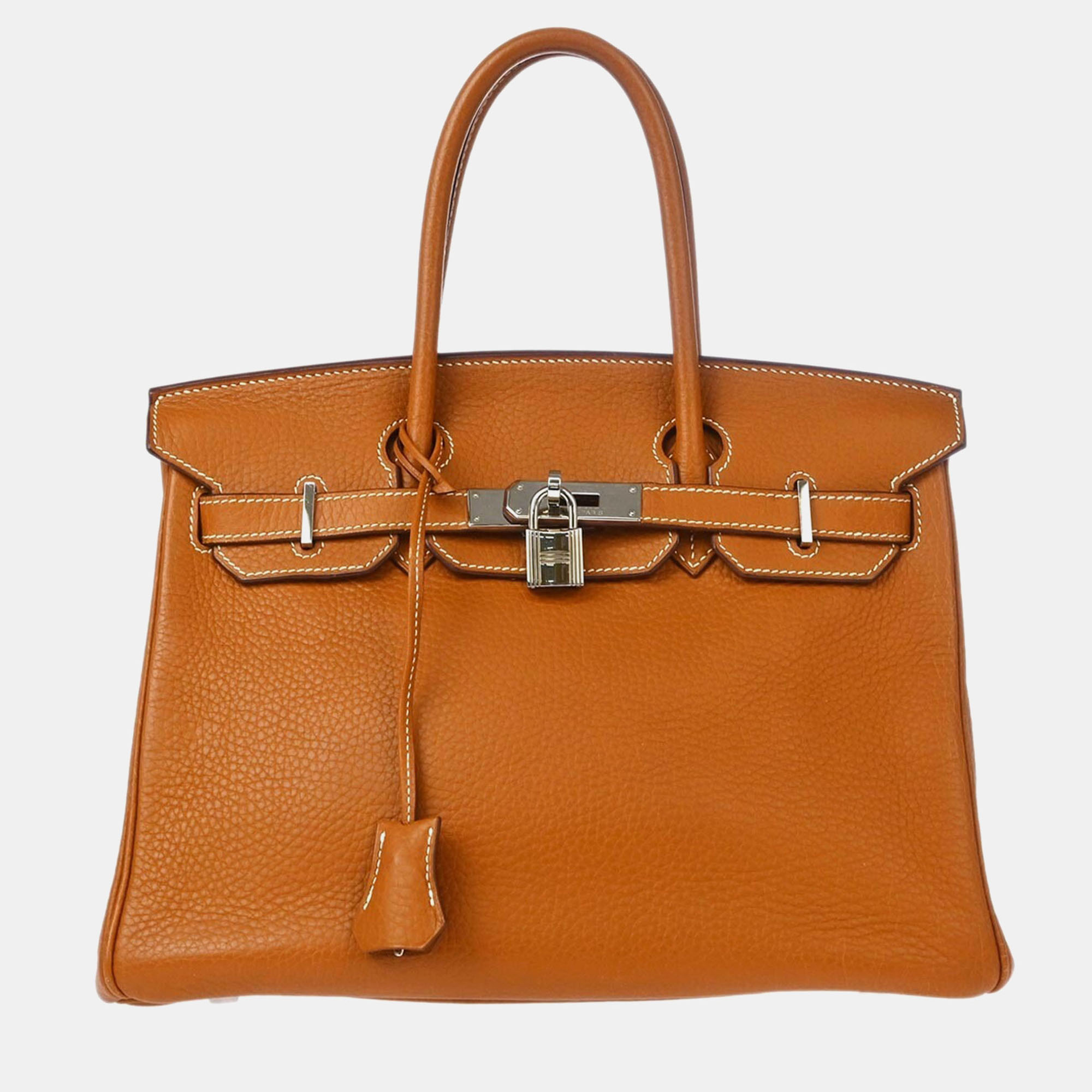 

Hermes Gold Togo Birkin 30 Handbag
