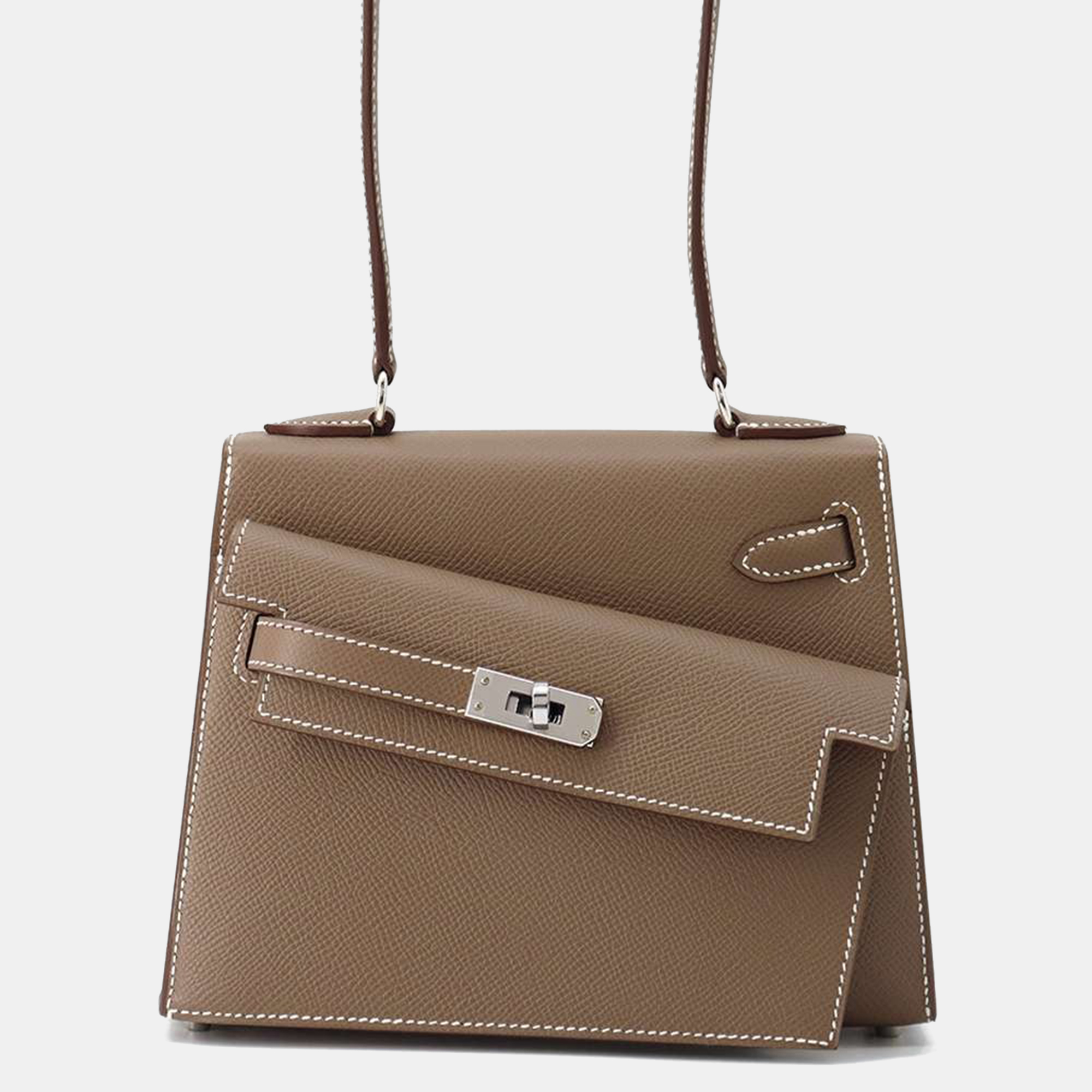 

Hermes Etoupe Epsom Kelly Disorder Size, Brown