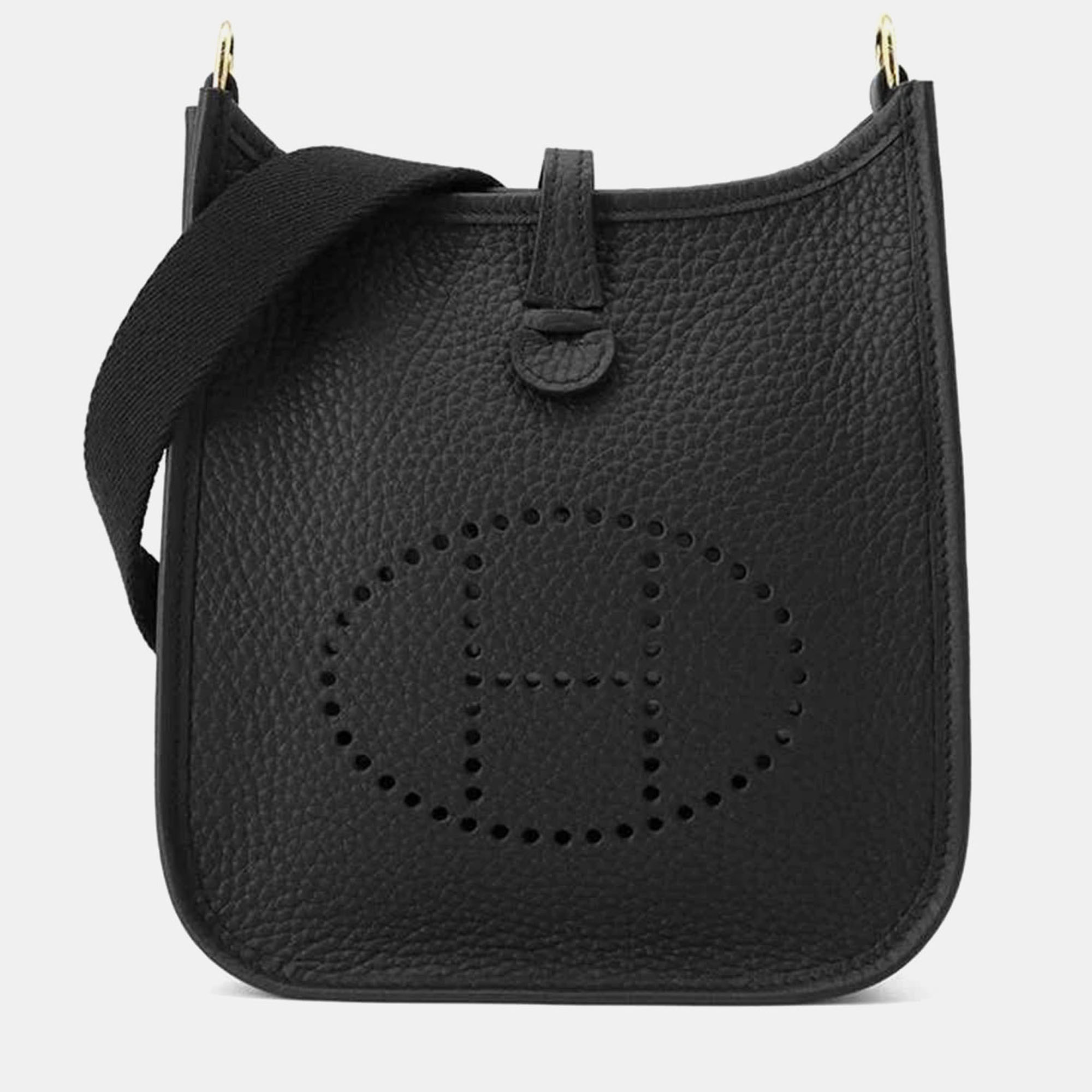 

Hermes Black Taurillon Clemence Evelyne Amazon TPM
