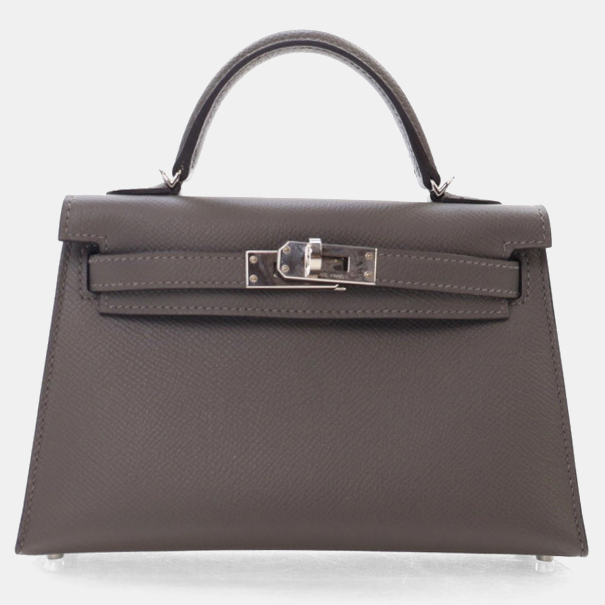

Hermes Gris Meyer Epsom Mini Kelly, Grey