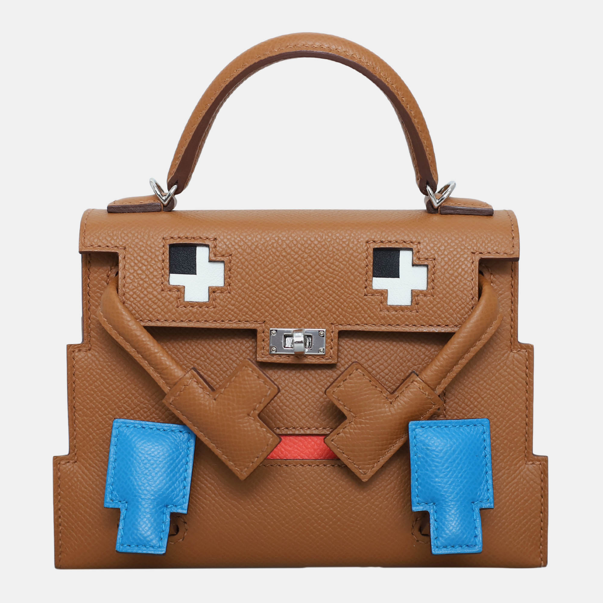

Hermes Kelly Doll Picto Bag, Brown
